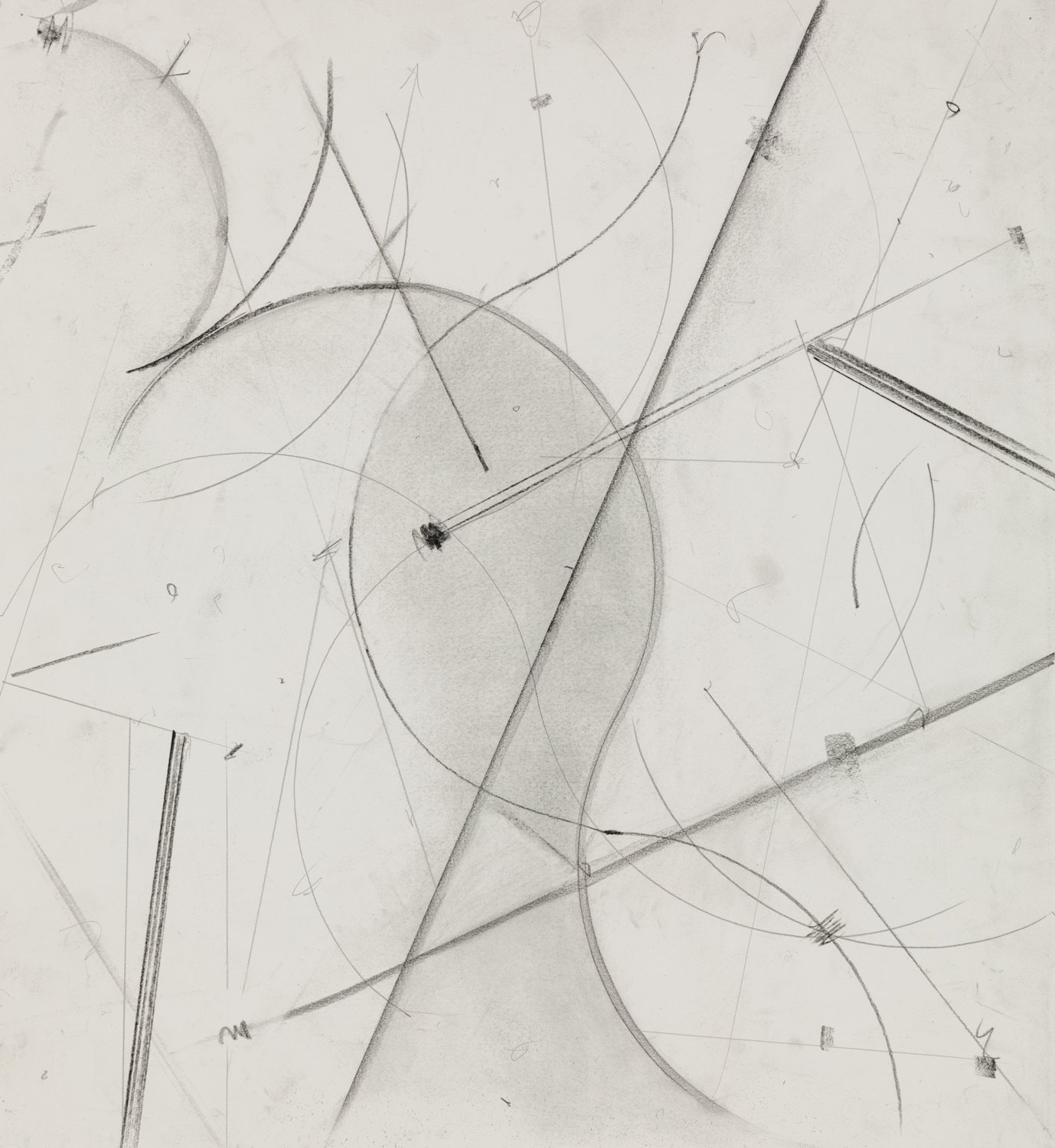   Pentagram 6 , 2023, graphite on paper, 25.5 x 23.5 inches (65 x 59.5 cm) 
