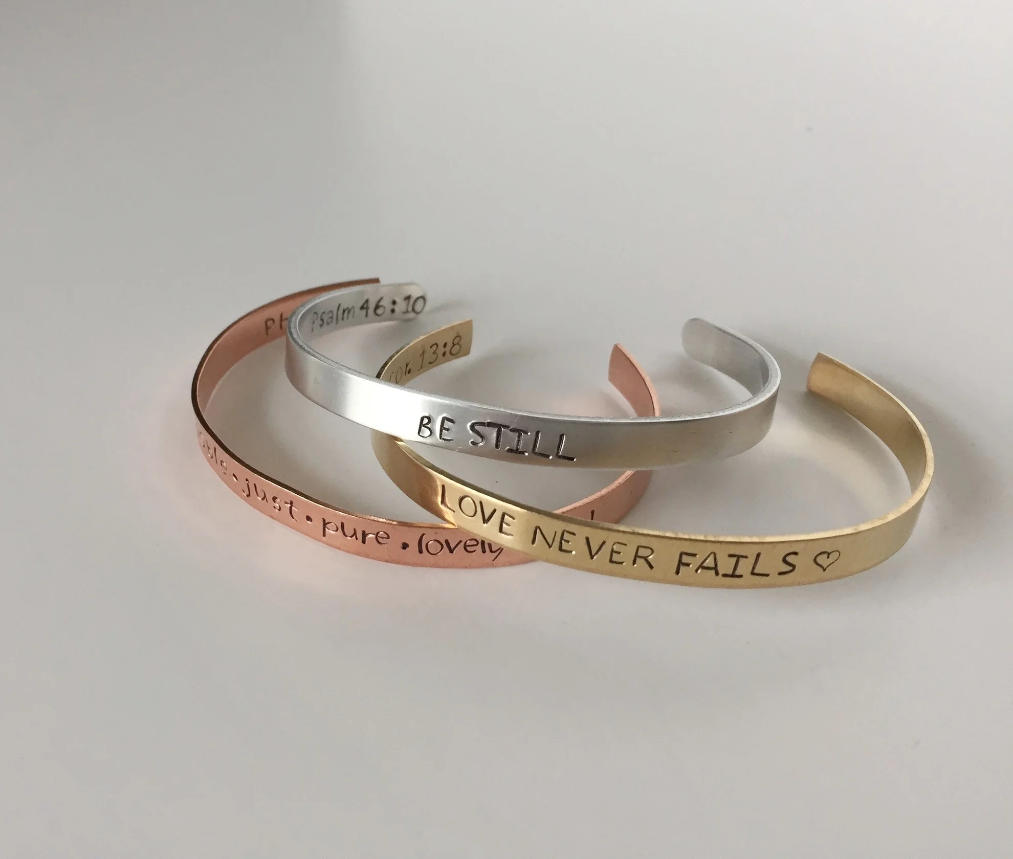 Stamped Cuffs