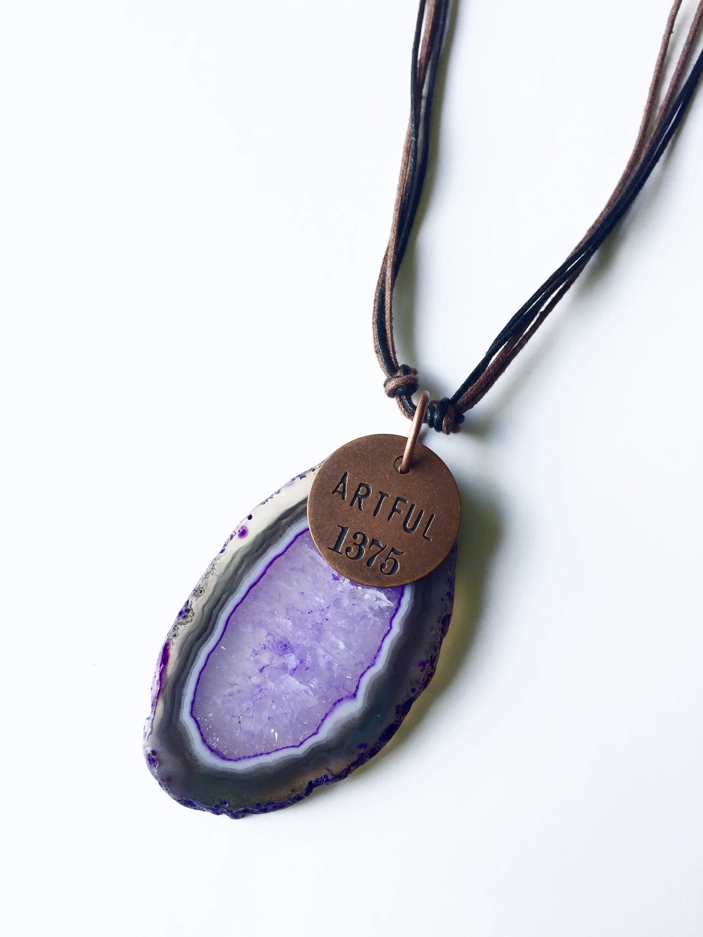 Artful Agate Necklace