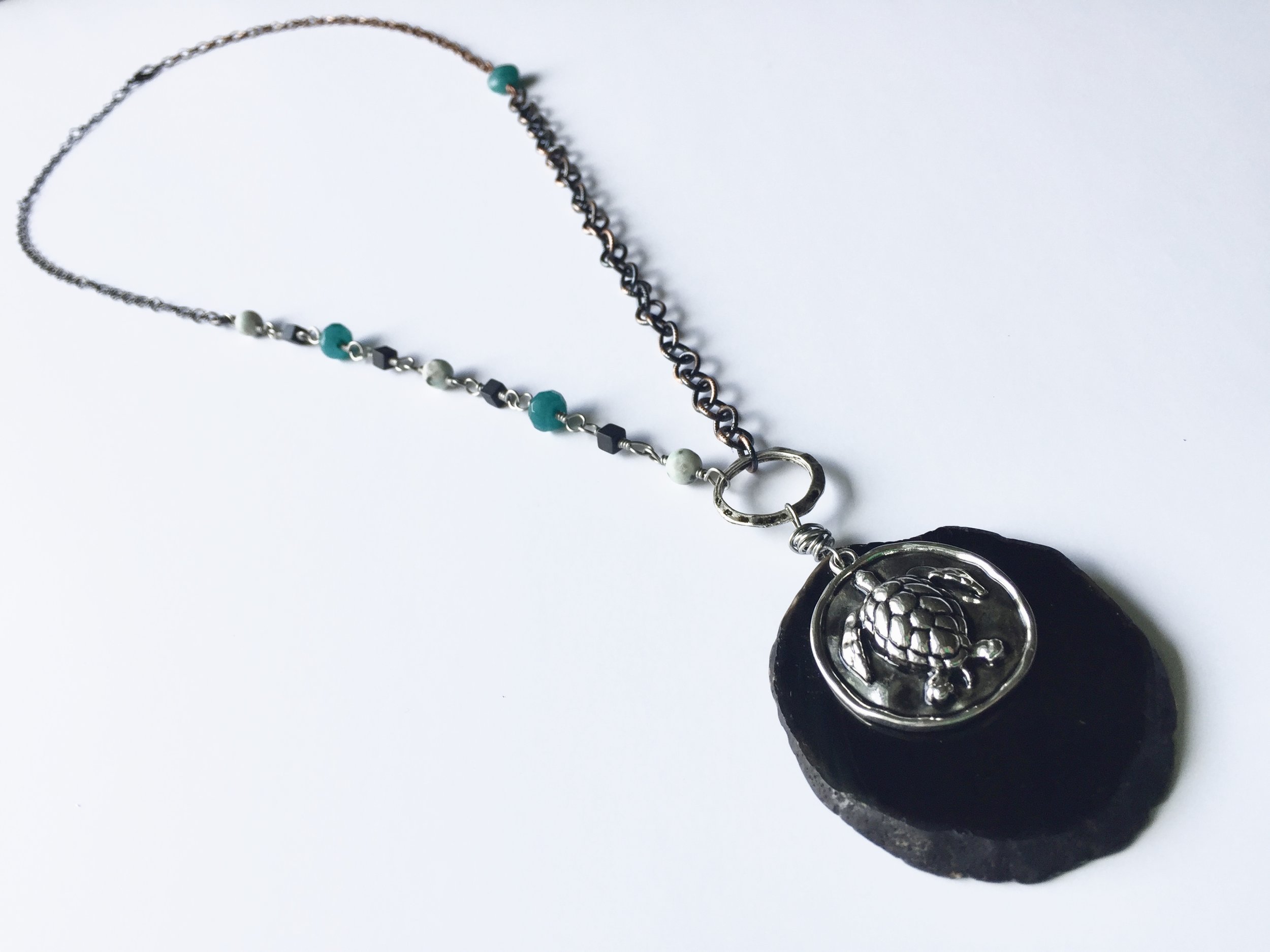 Turtle Statement Necklace