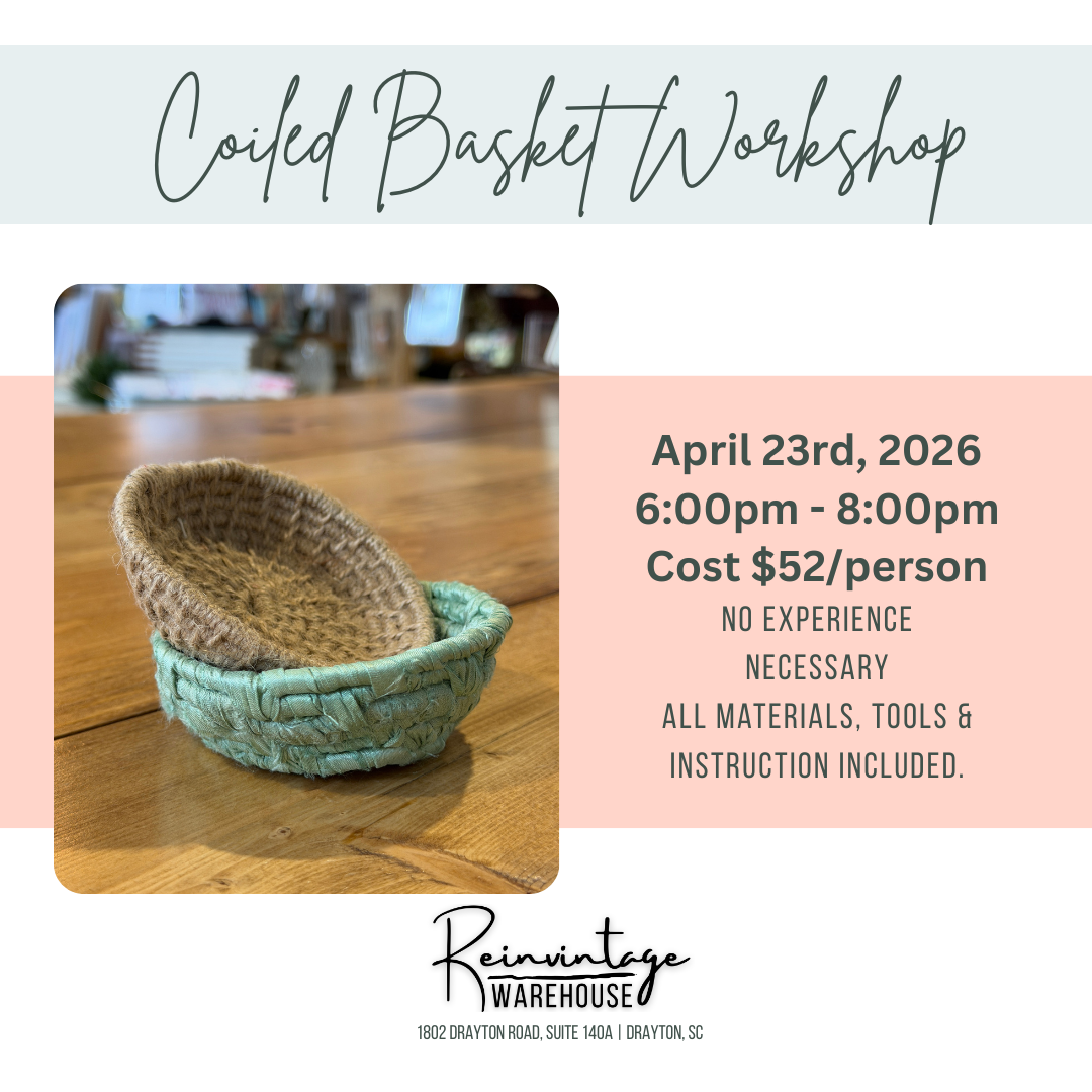 Coiled Basket Workshop