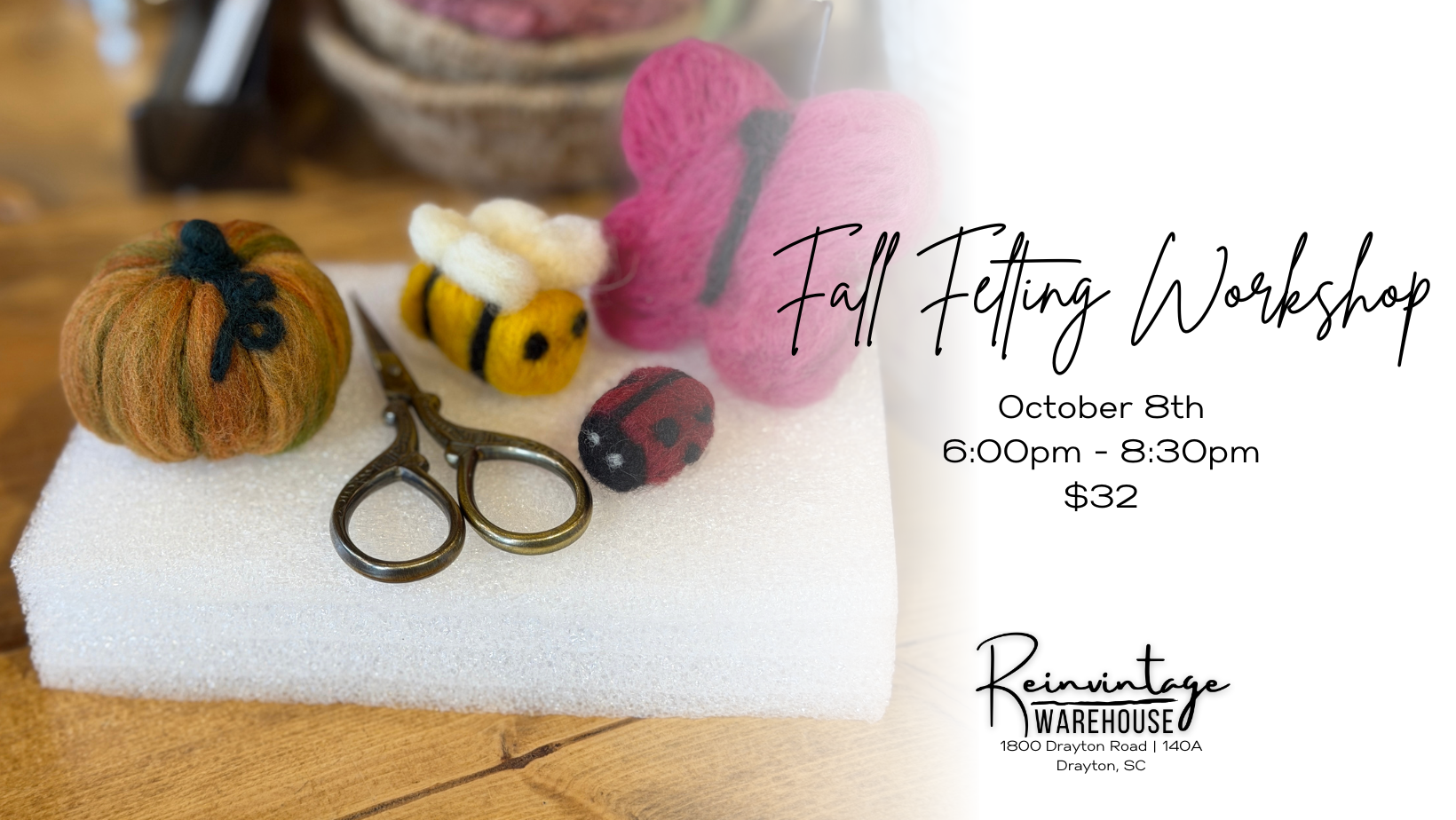 Fall Felting Workshop
