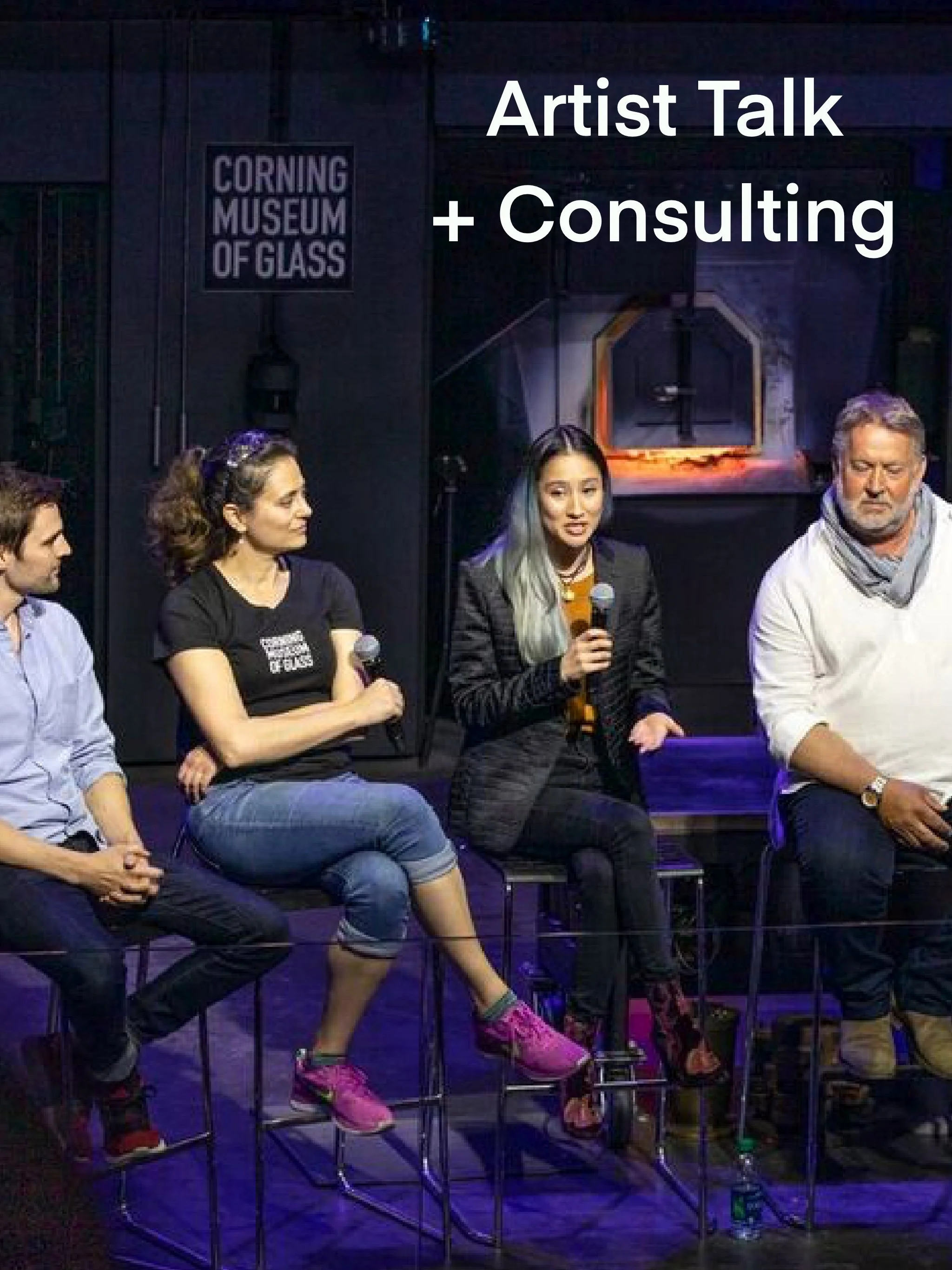 Artist Talk, Consultation, and More