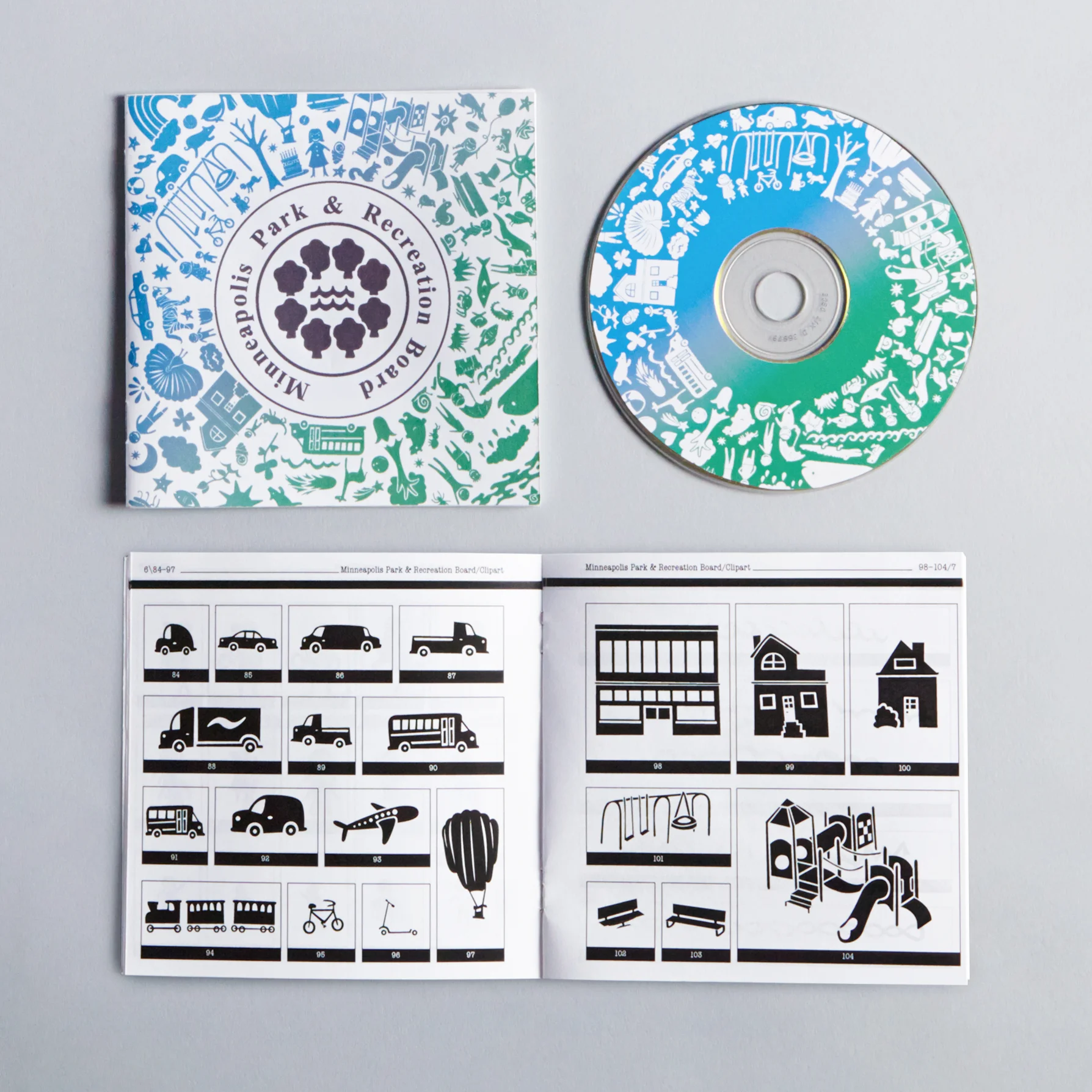 Clip Art Package for The Minneapolis Park & Recreation Board