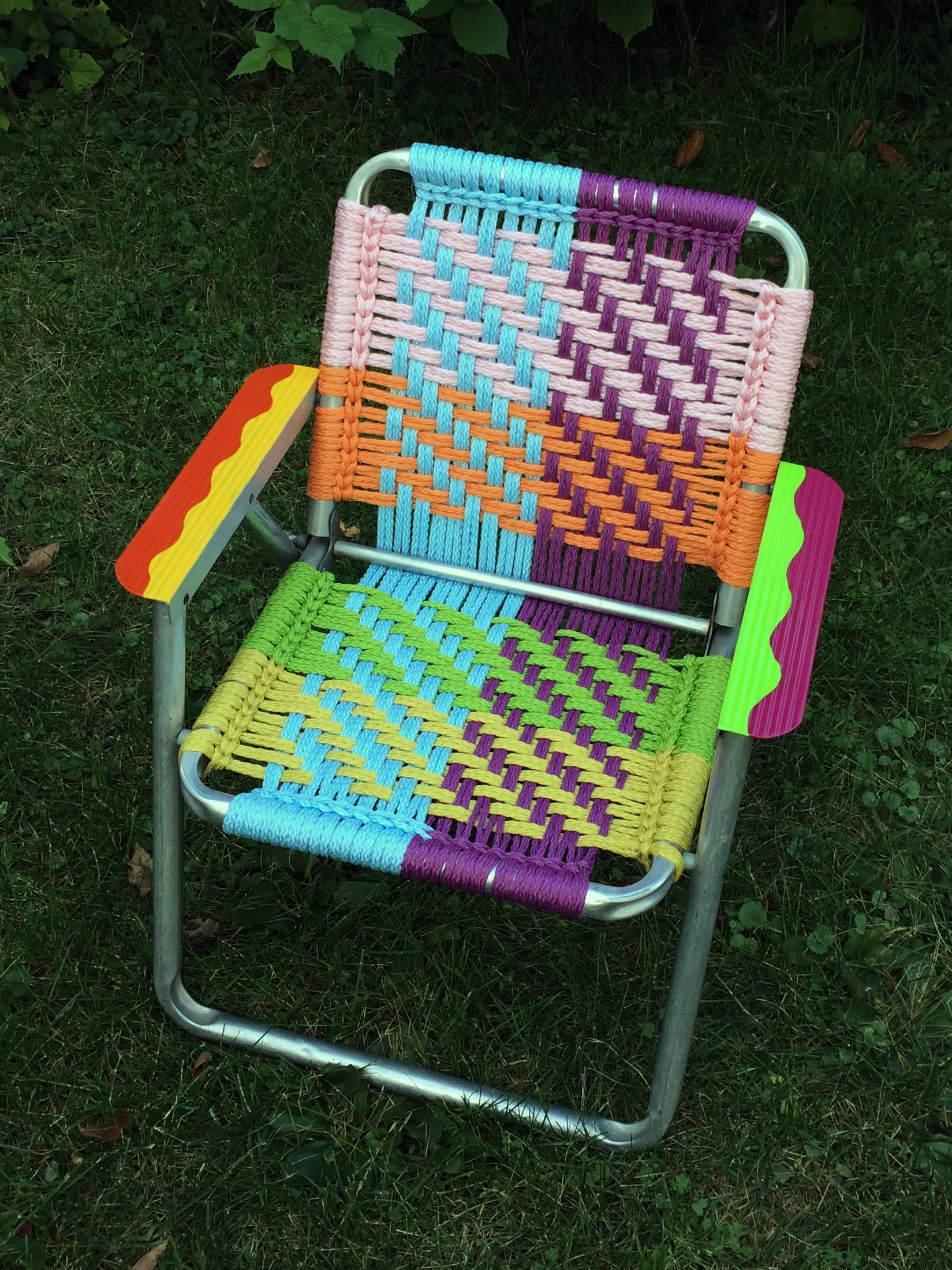 Macramé Lawn Chair