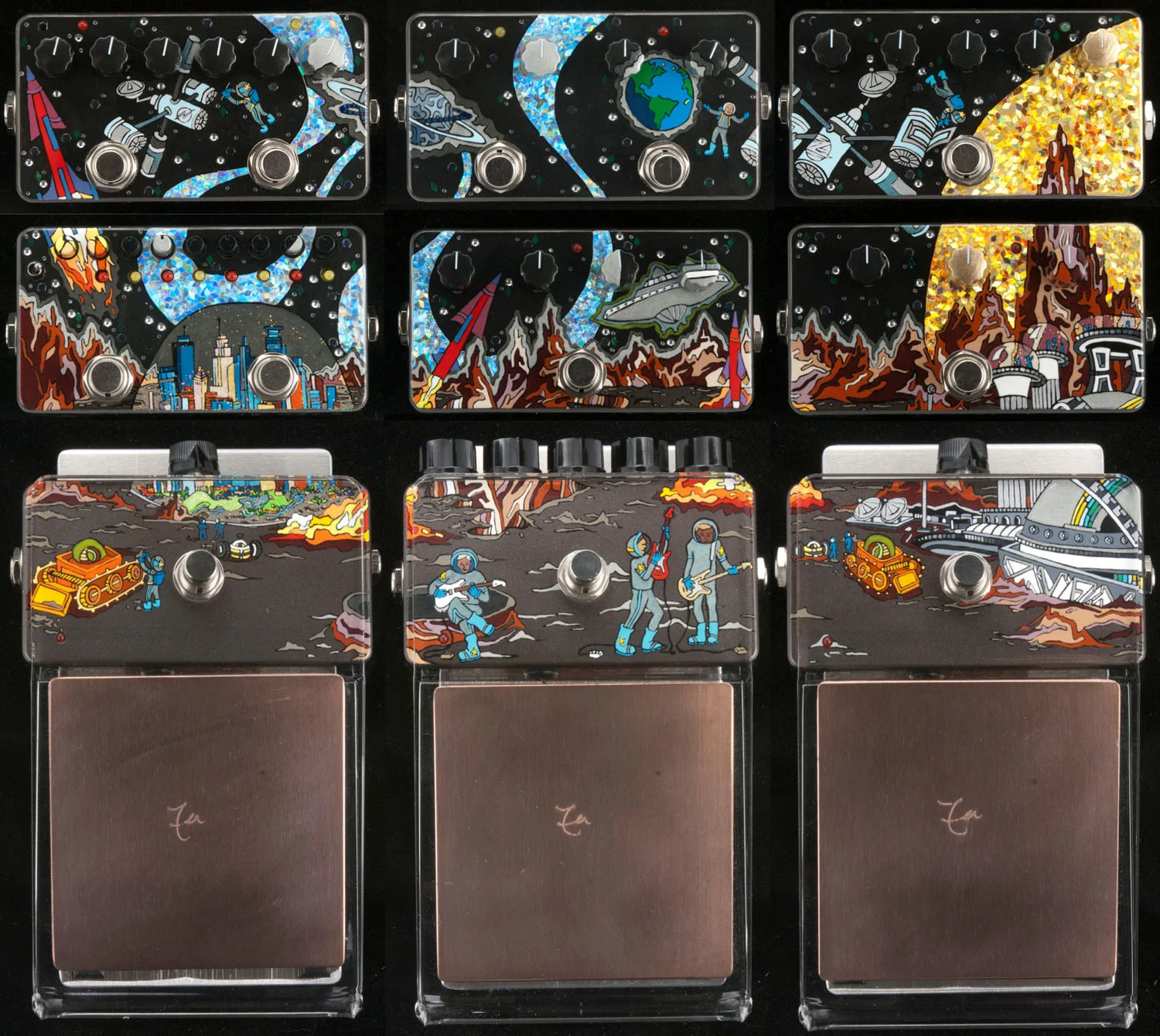ZVEX Pedal Board 2011