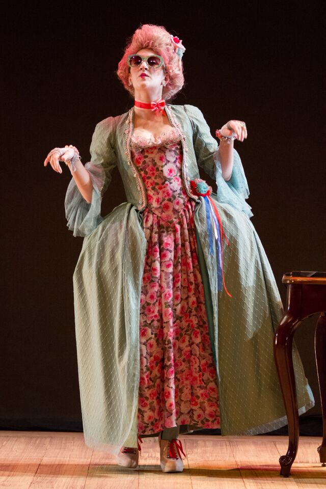 Marie Antoinette The Revolutionists Spring 2015 Costume Design by Aryna Petrashenko