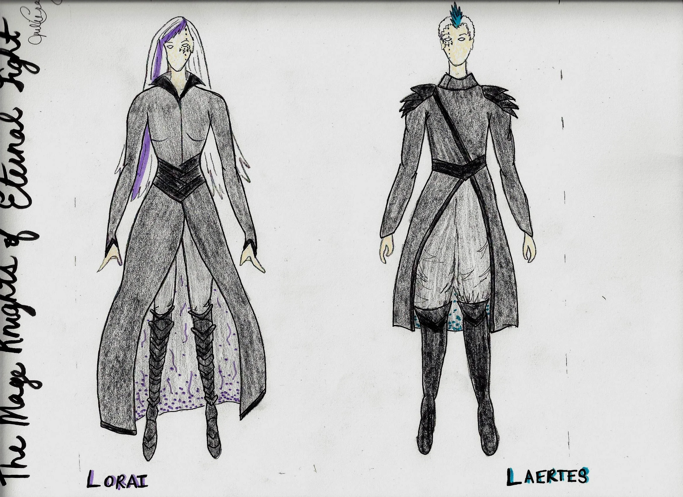 Final Rendering - "Lorai" and "Laertes"