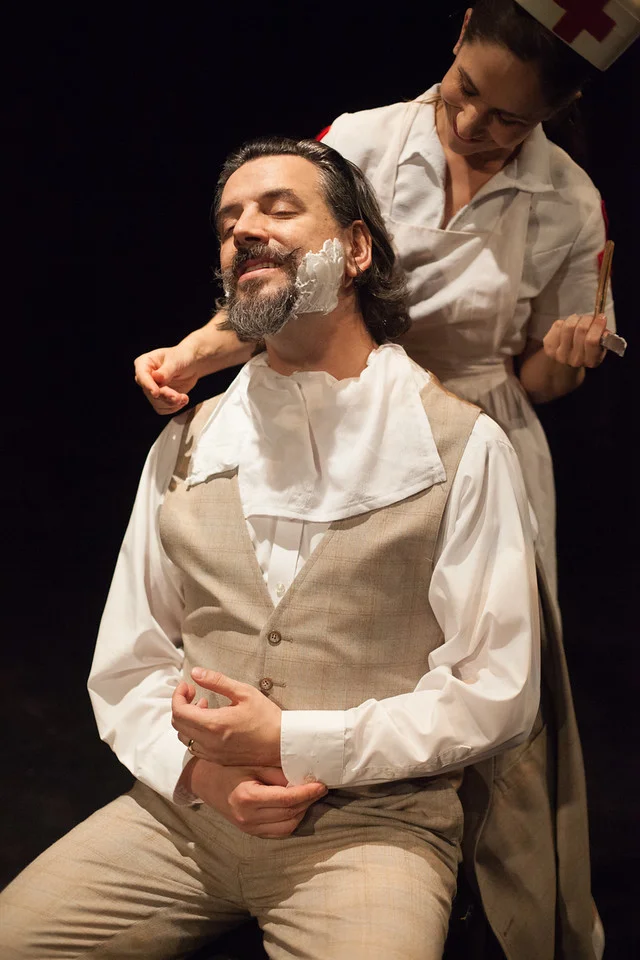 Hamlet Directed by Robert Richmond The Shakespeare Theatre's Academy for Classical Acting with GWU June 2015 Photo by Bee Two Sweet