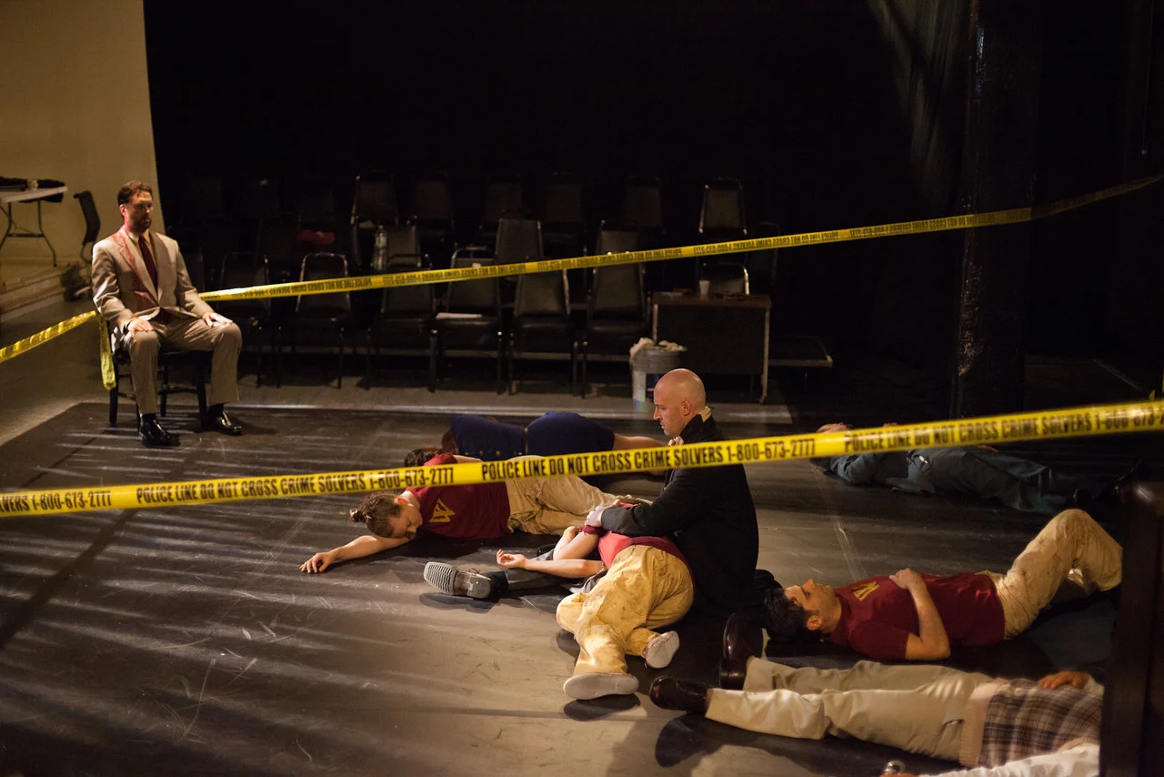 Hamlet Directed by Robert Richmond The Shakespeare Theatre's Academy for Classical Acting with GWU June 2015 Photo by Bee Two Sweet