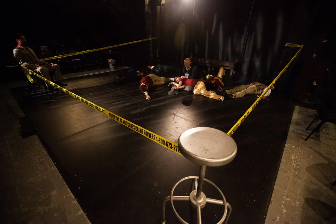 Hamlet Directed by Robert Richmond The Shakespeare Theatre's Academy for Classical Acting with GWU June 2015 Photo by Bee Two Sweet