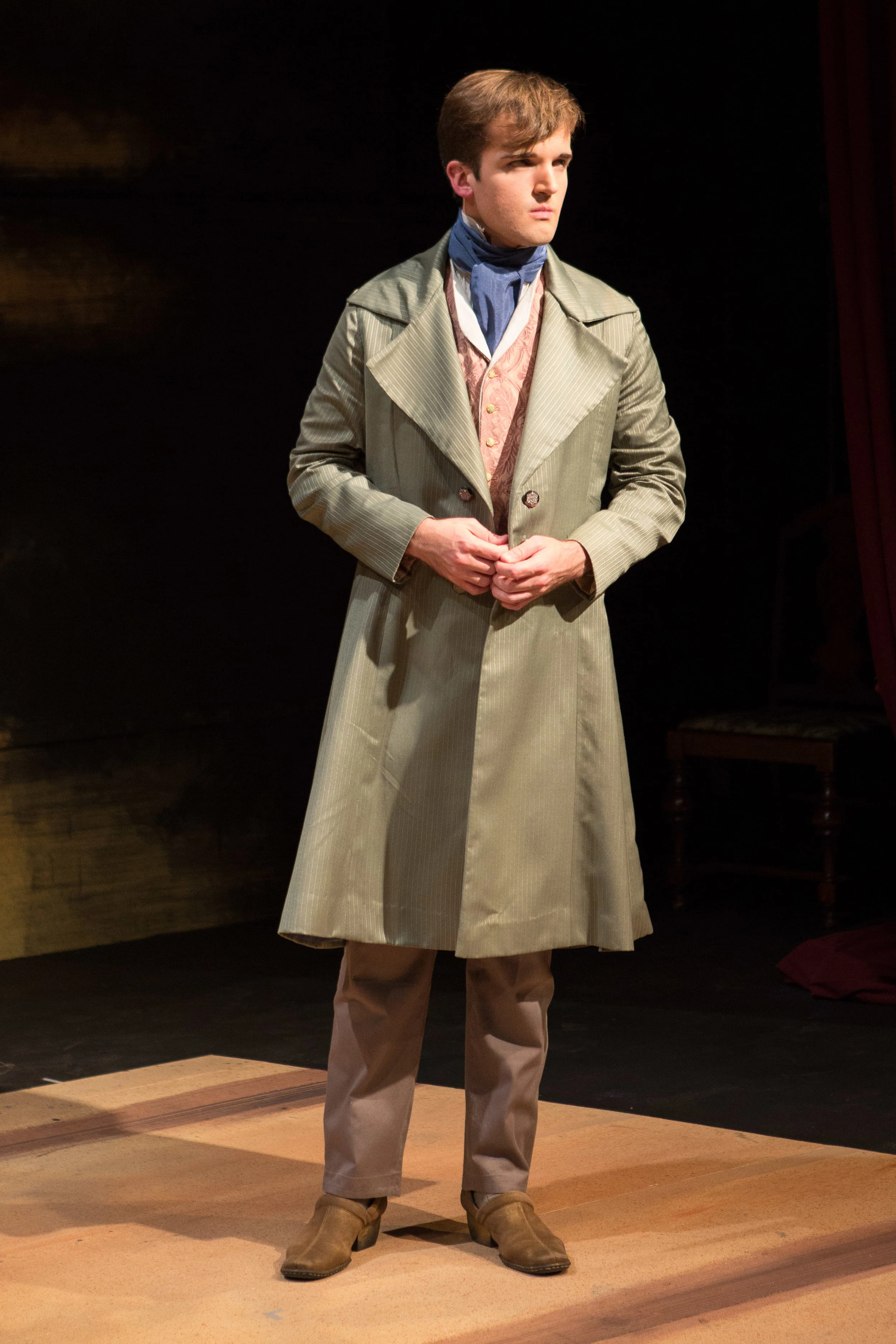 Bloody Poetry by Howard Brenton Directed by Gregg Henry CUADrama - The Callan Theatre Teresa Wood Photography