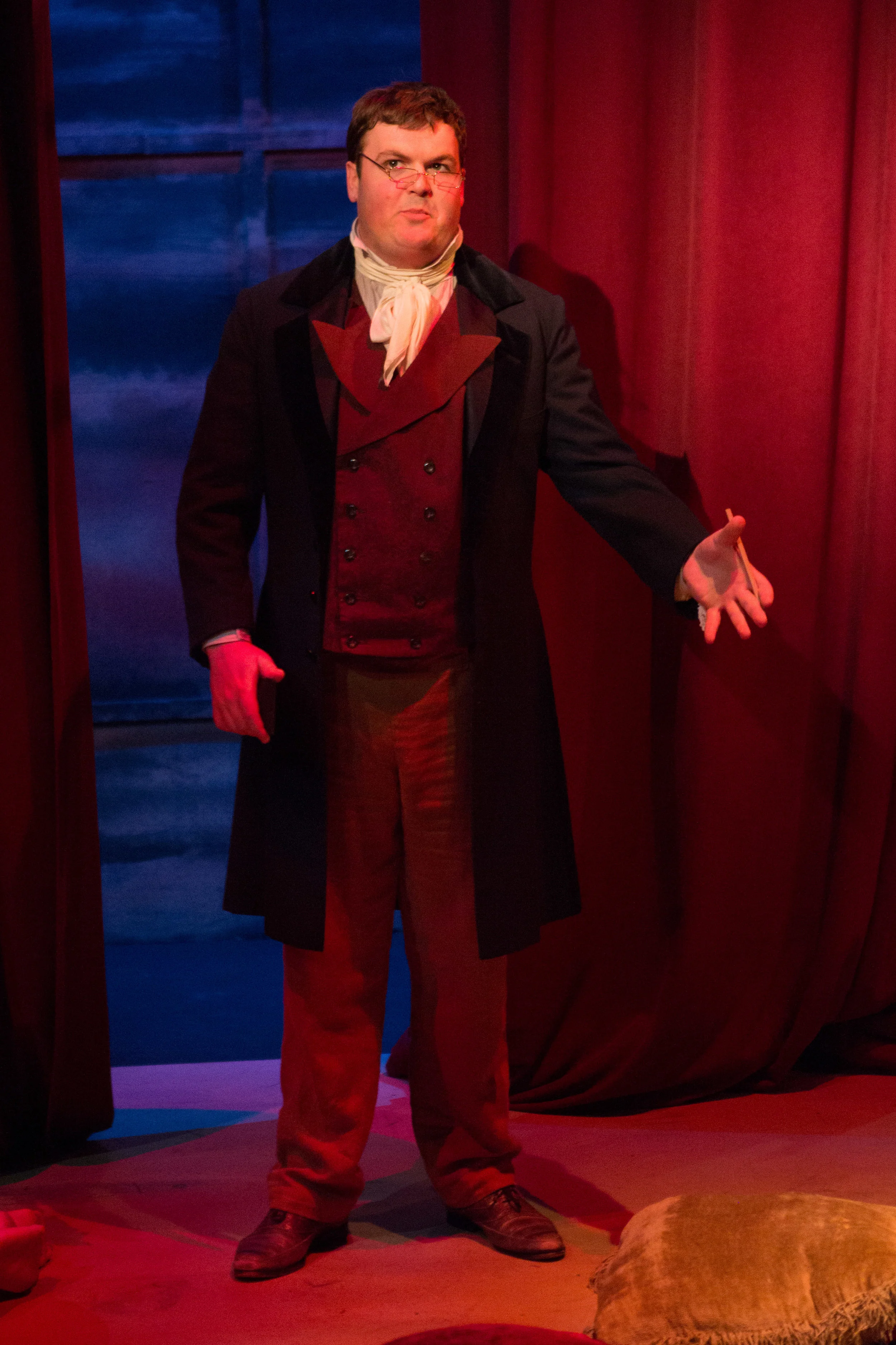 Bloody Poetry by Howard Brenton Directed by Gregg Henry CUADrama - The Callan Theatre Teresa Wood Photography