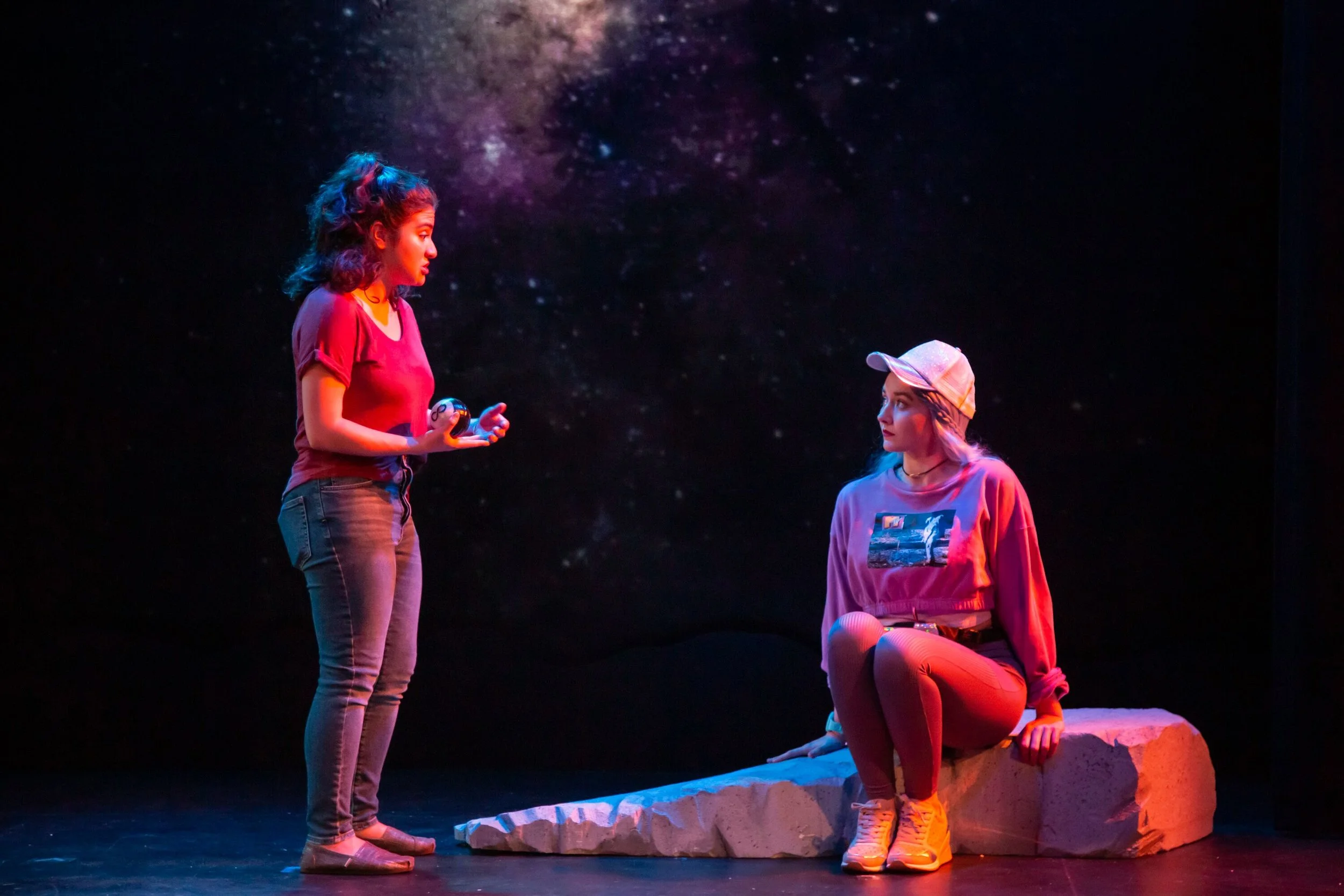 Annie Jump and the Library of Heaven Directed by Medha Marsten Rorschach Theatre Photography by Ryan Maxwell Photography