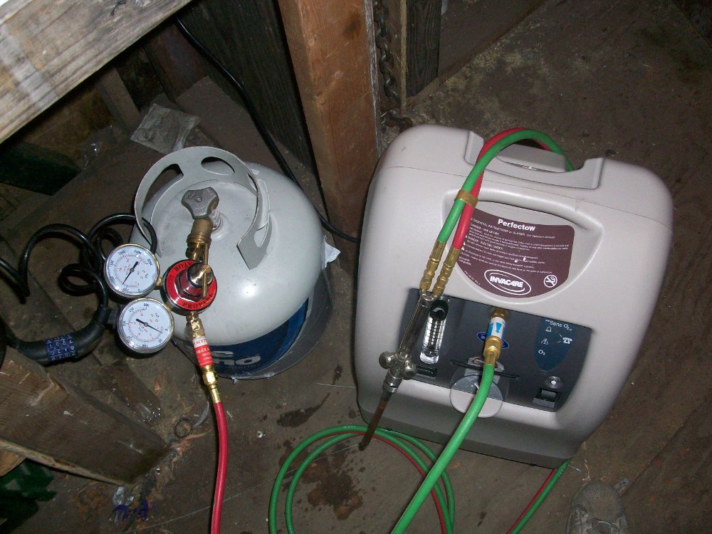My new brazing setup for light-duty work.