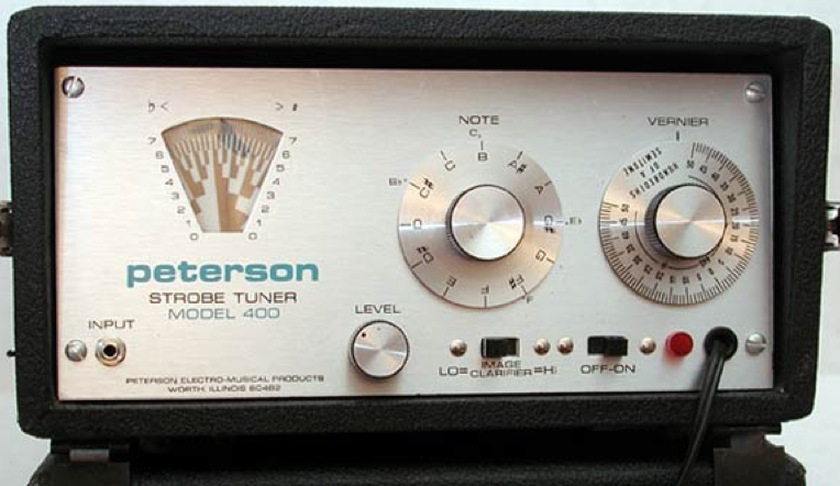 An early Peterson Strobe Tuner