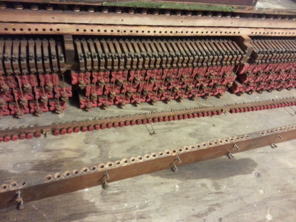 The pouch board removed from the upper stack.