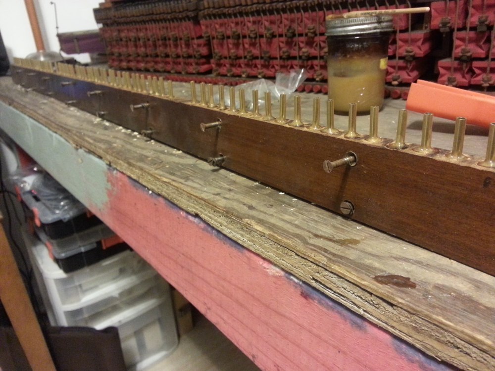 Set the board aside for a week to allow the shellac to dry.