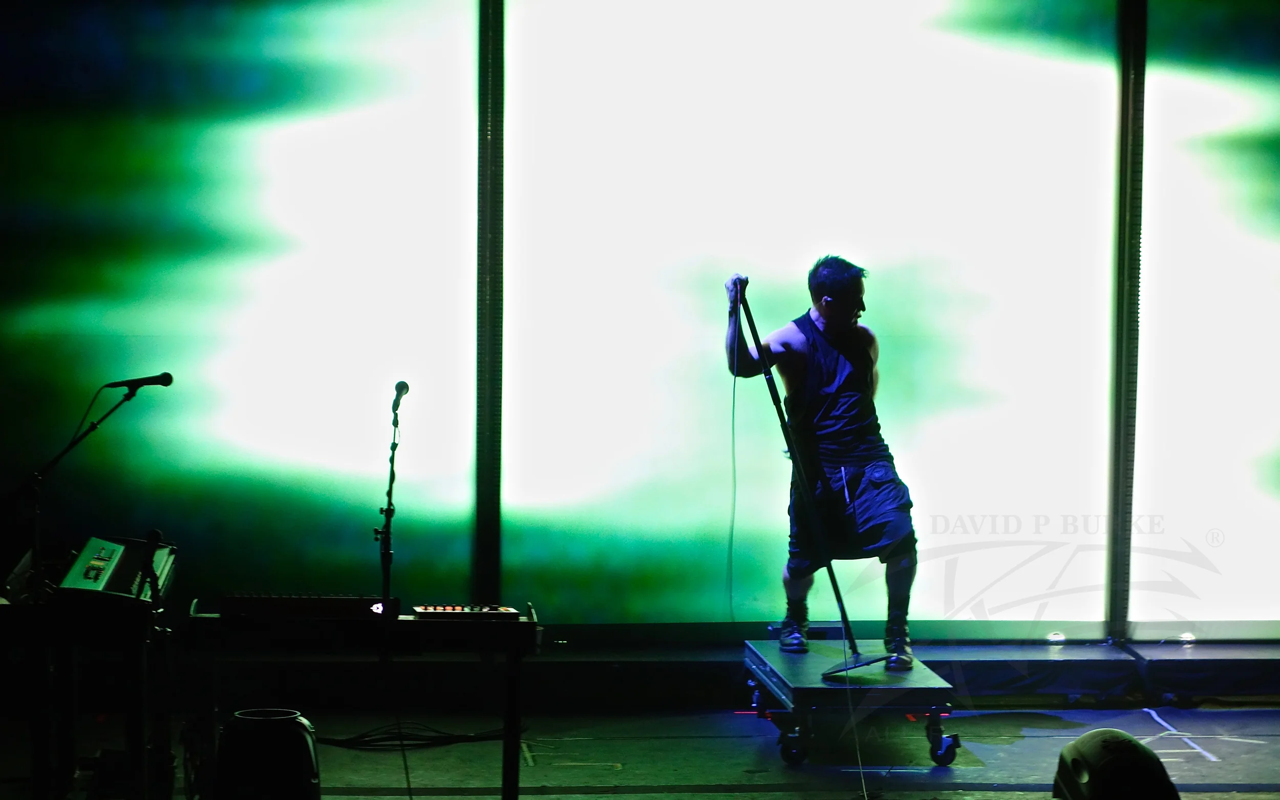 Frontman Trent Reznor photo: David Burke