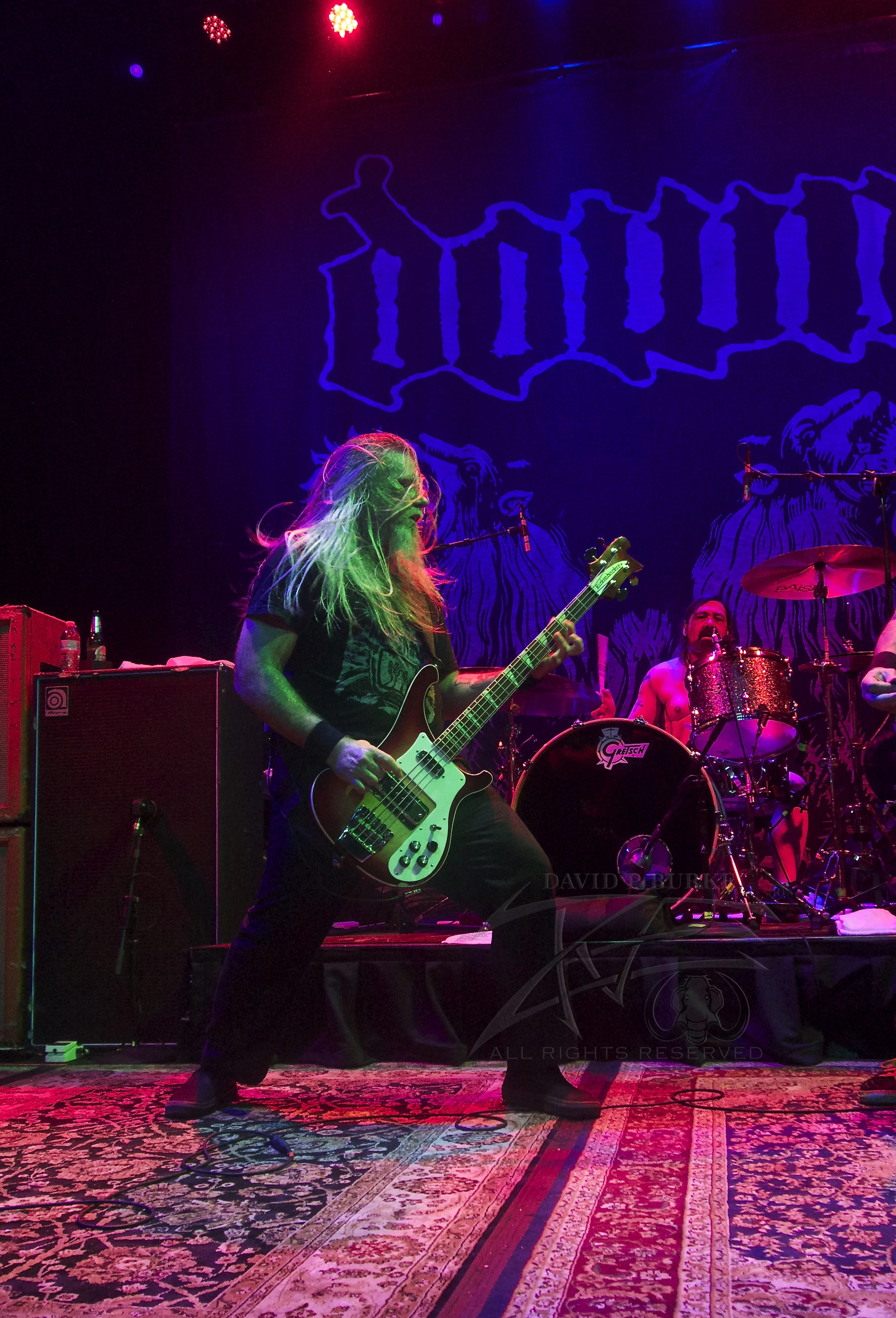 Down bassist Pat Bruders photo: David Burke