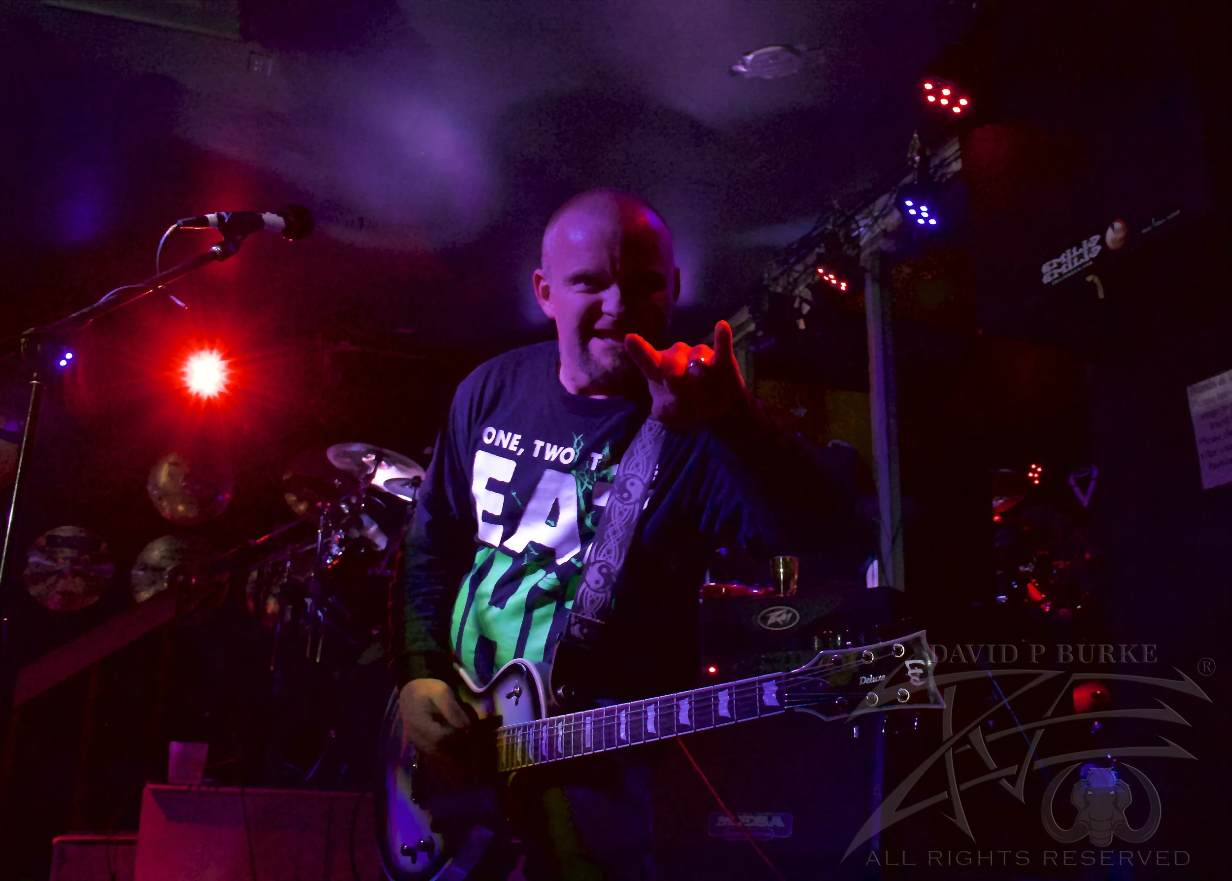 Fist Fight Guitarist Jon Maggard photo: David Burke