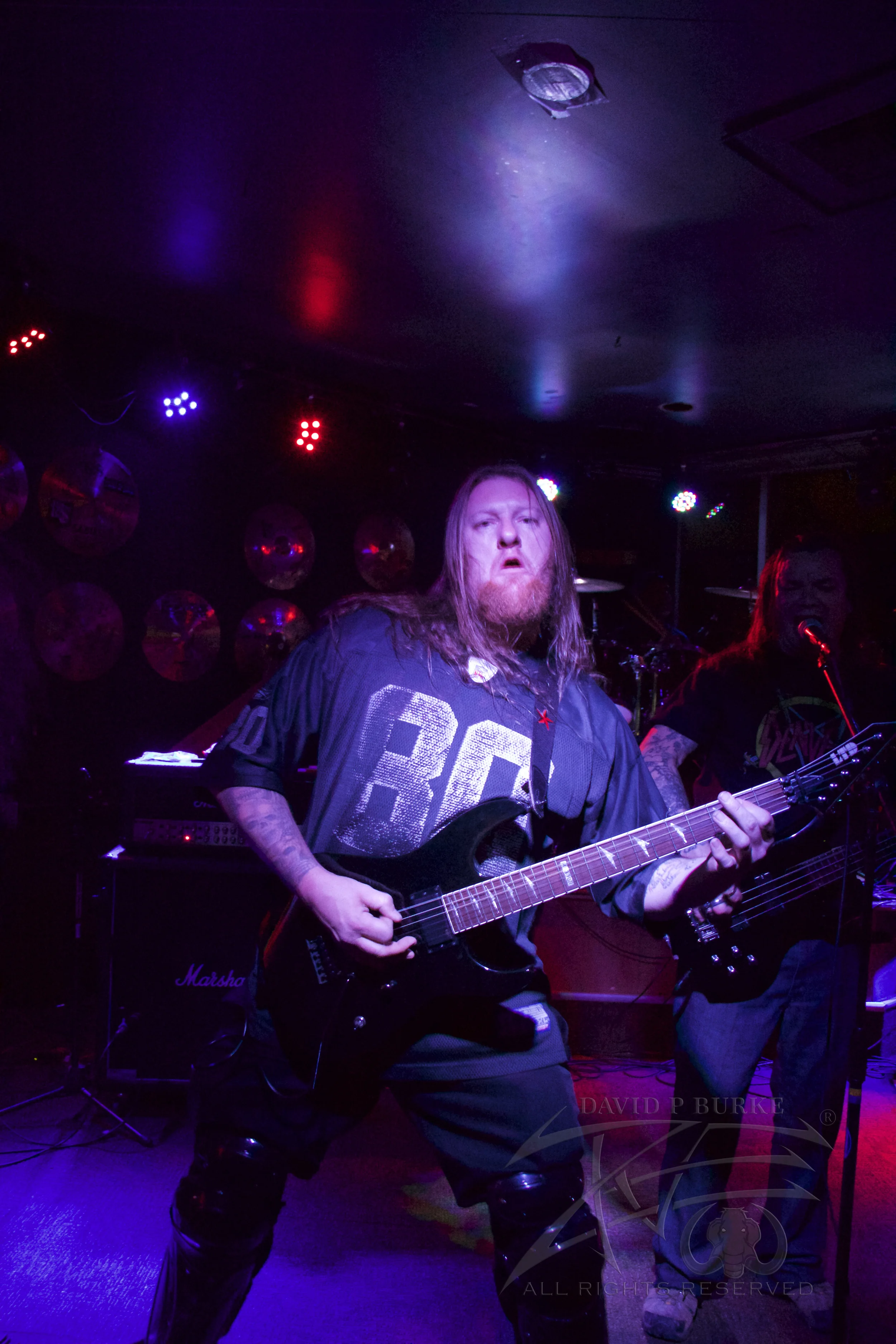 Hallowed Screams Guitarist Chris Bartsch photo: David Burke