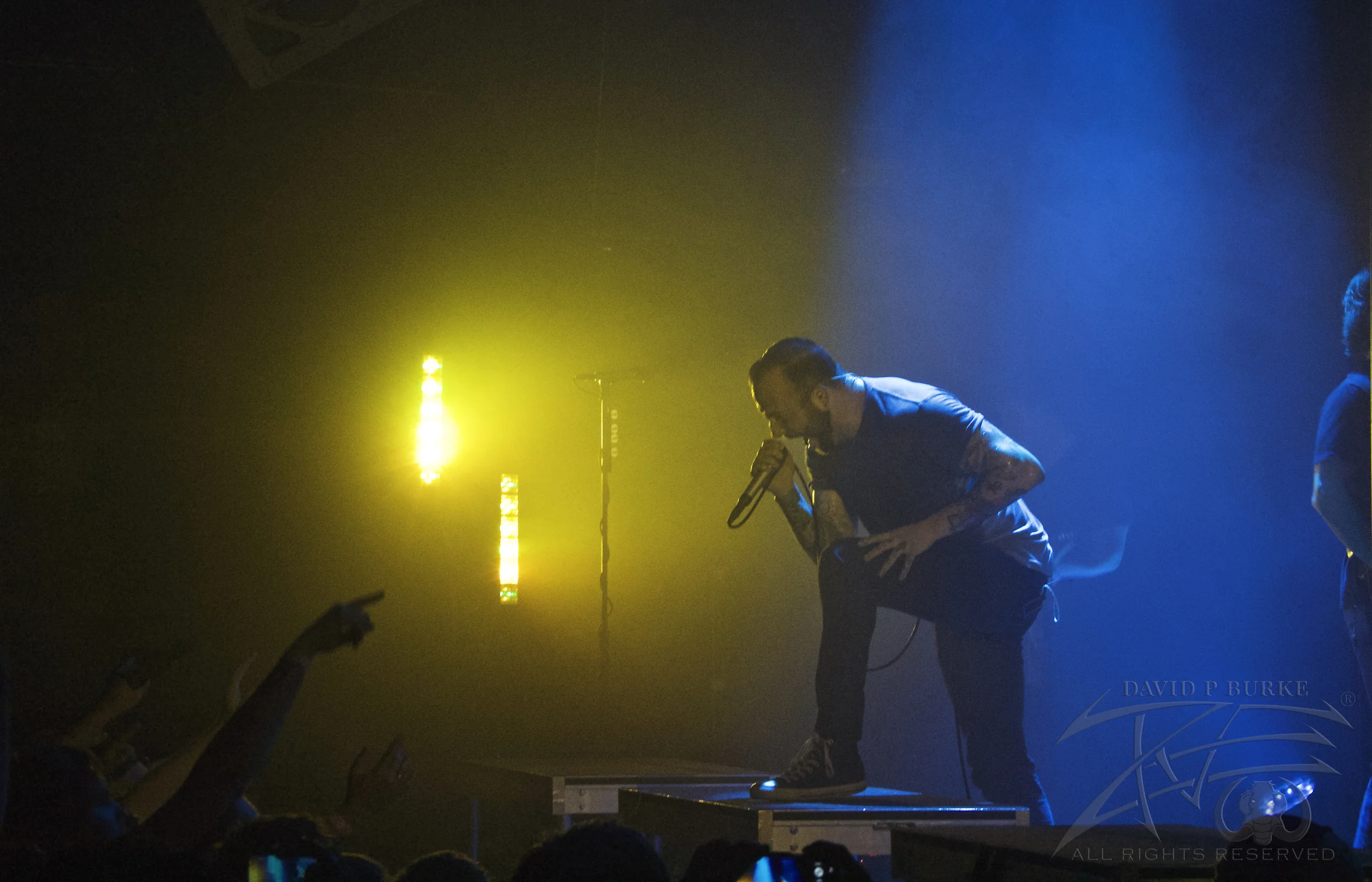 August Burns Red Lead Vocalist Jake Luhrs photo: David Burke