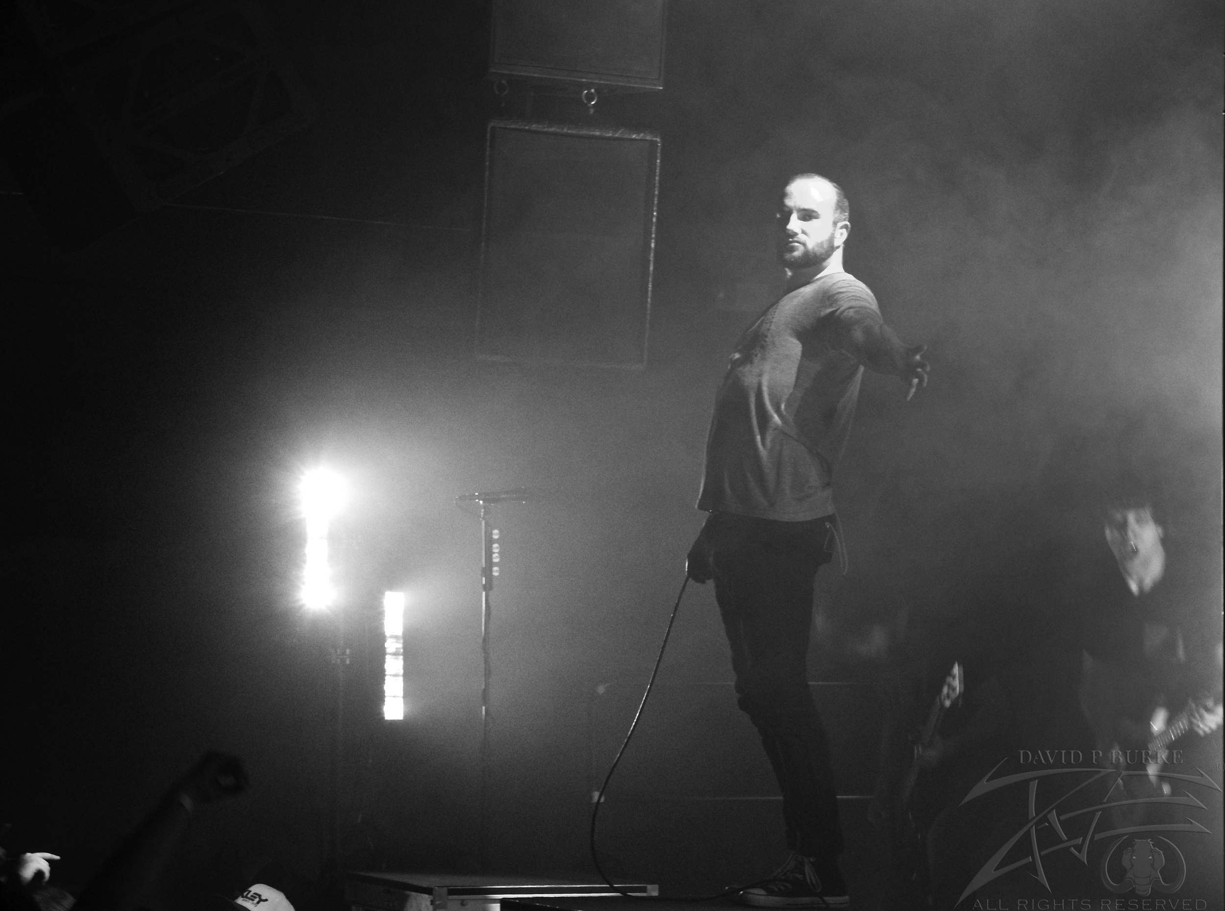 August Burns Red Lead Vocalist Jake Luhrs photo: David Burke