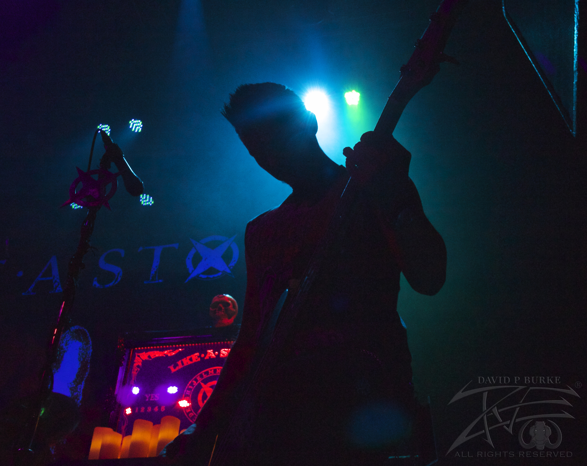 Like a Storm bassist Kent Brooks photo: David Burke