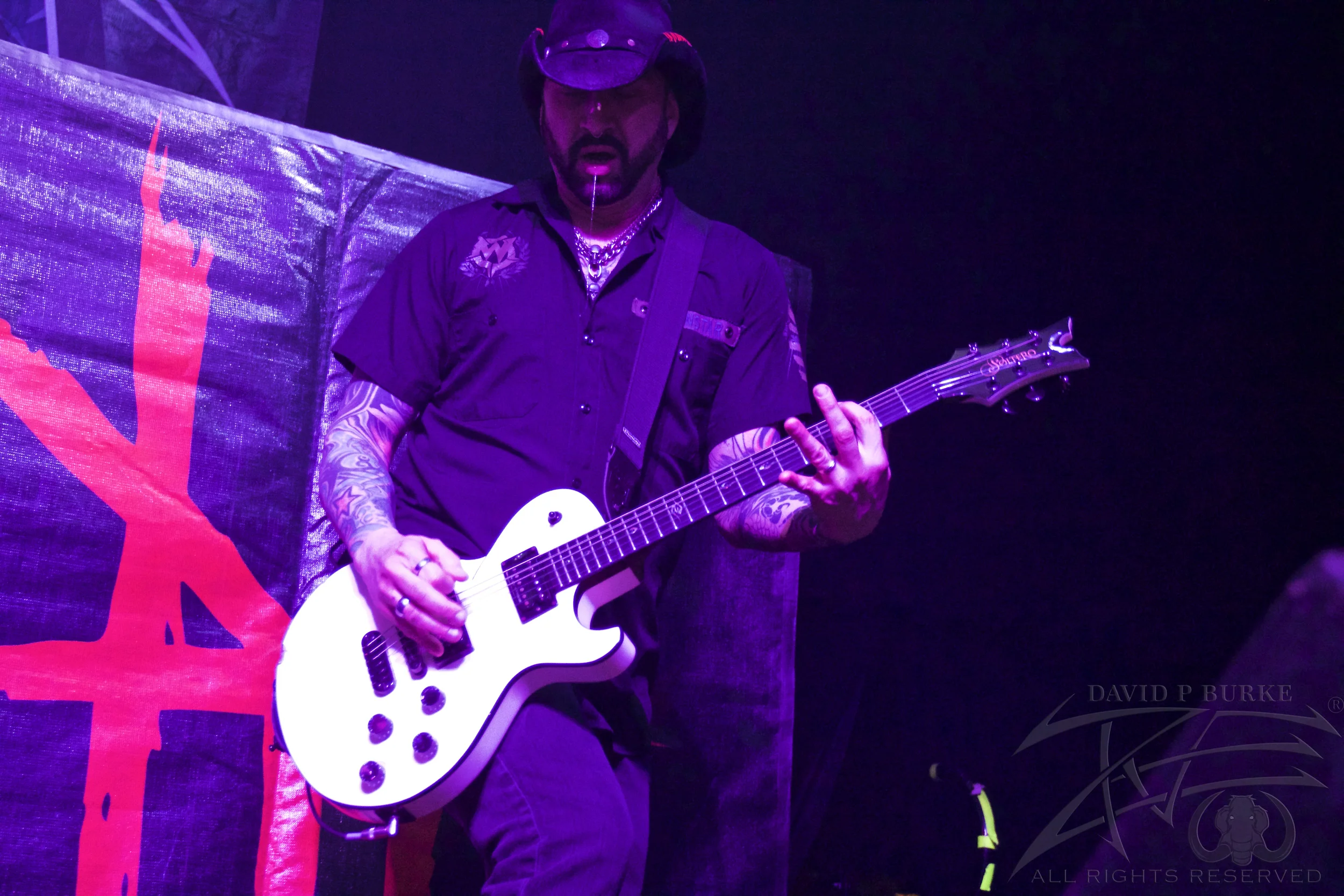 Hellyeah's Tom Maxwell photo: David Burke