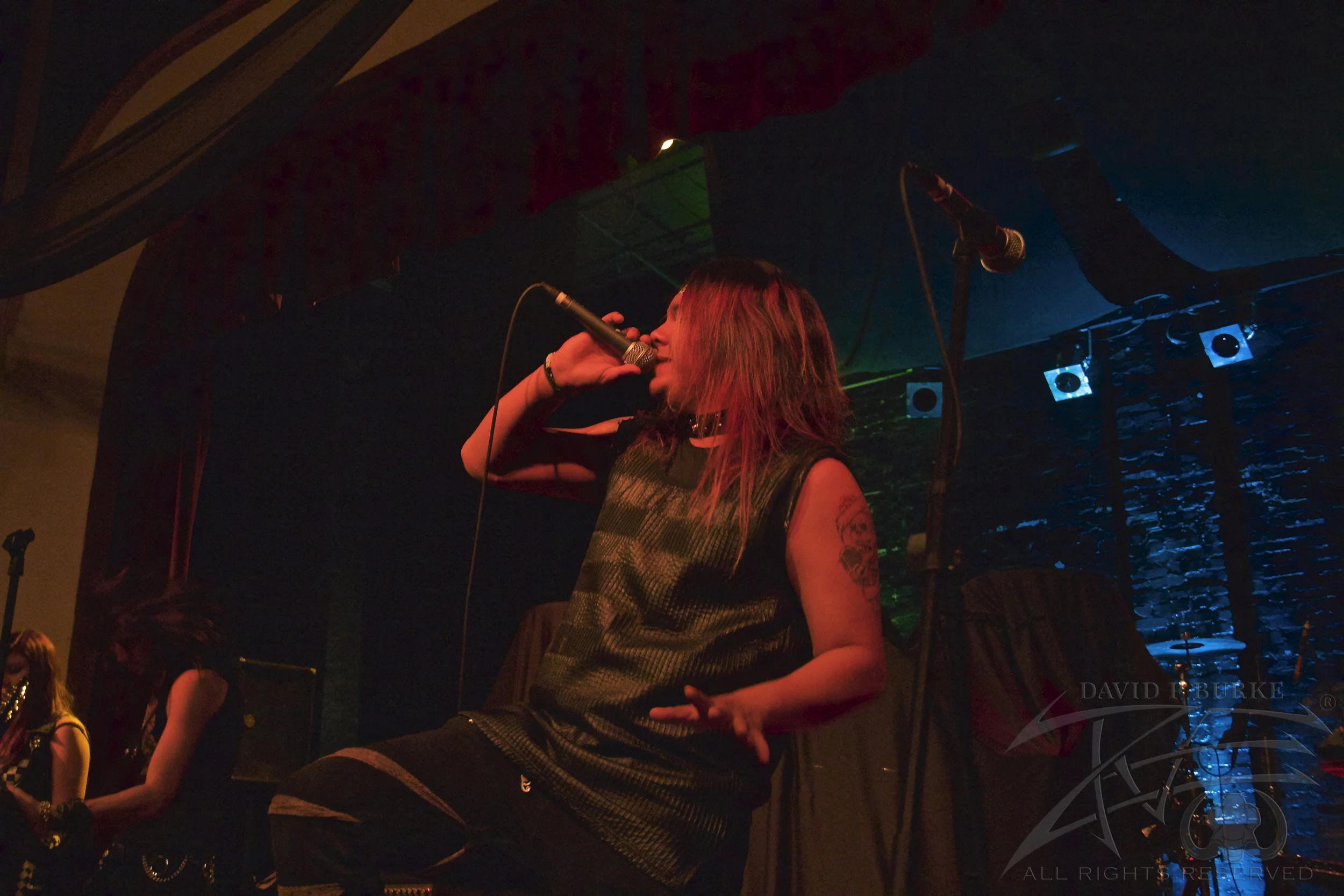 Scarlight vocalist Royce Martinez photo: David Burke
