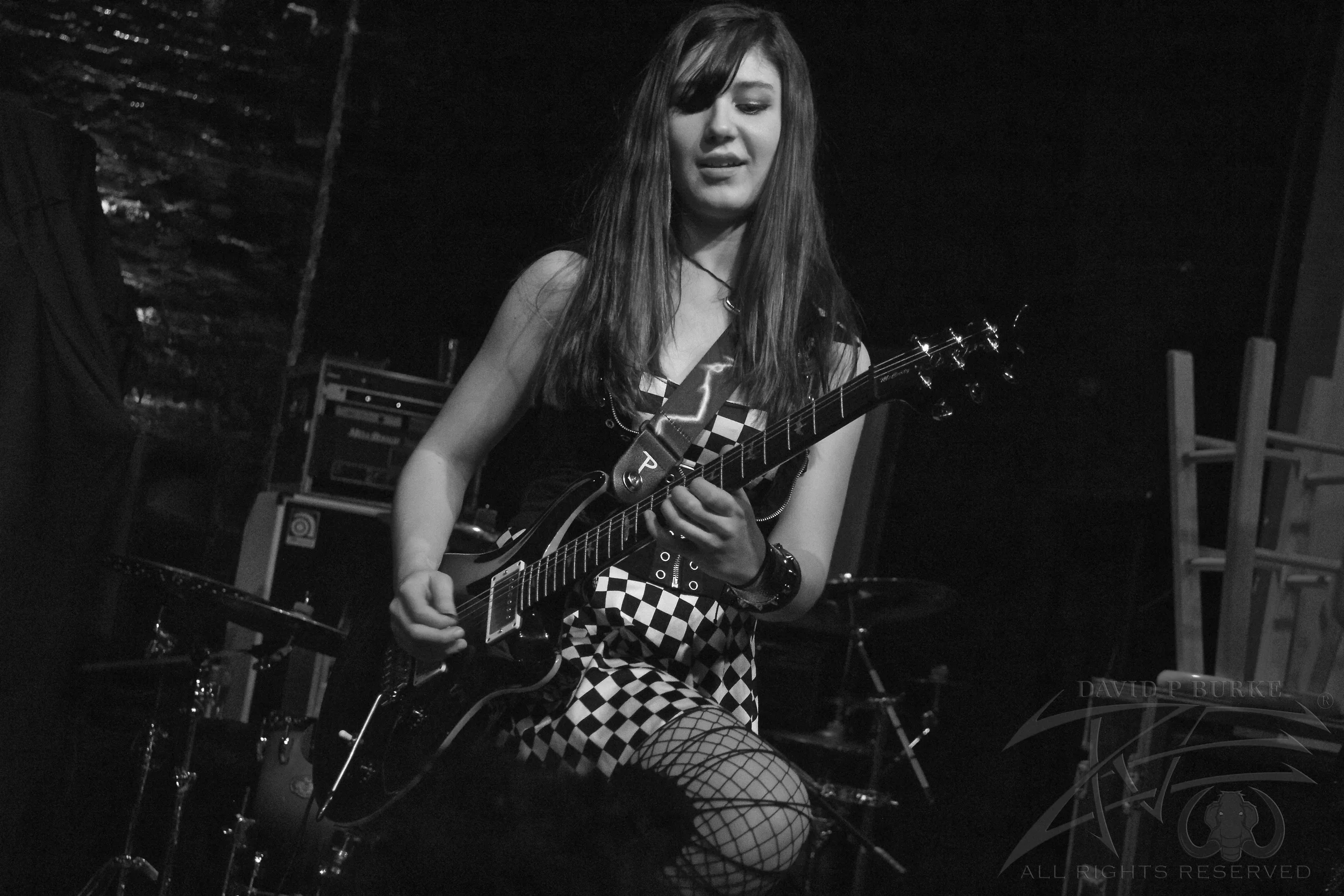 Scarlight guitarist Sabrina Beaudoin photo: David Burke