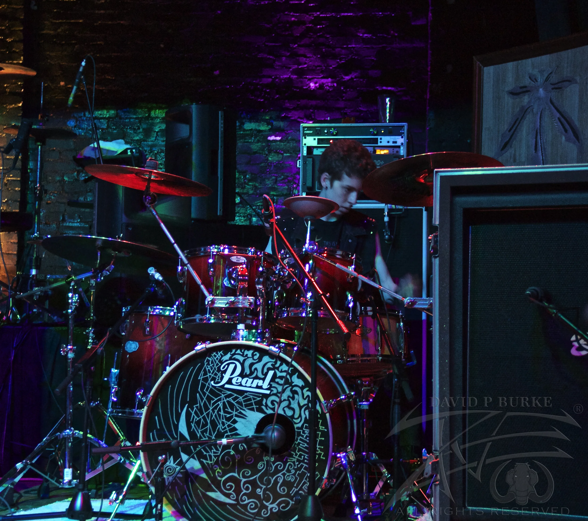Scarlight drummer Joe Gordon photo: David Burke