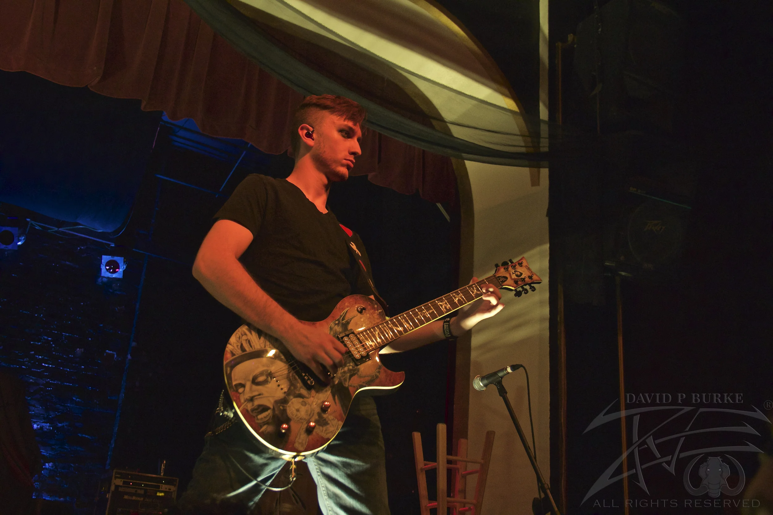 Scarlight guitarist Aaron West-Roberts photo: David Burke