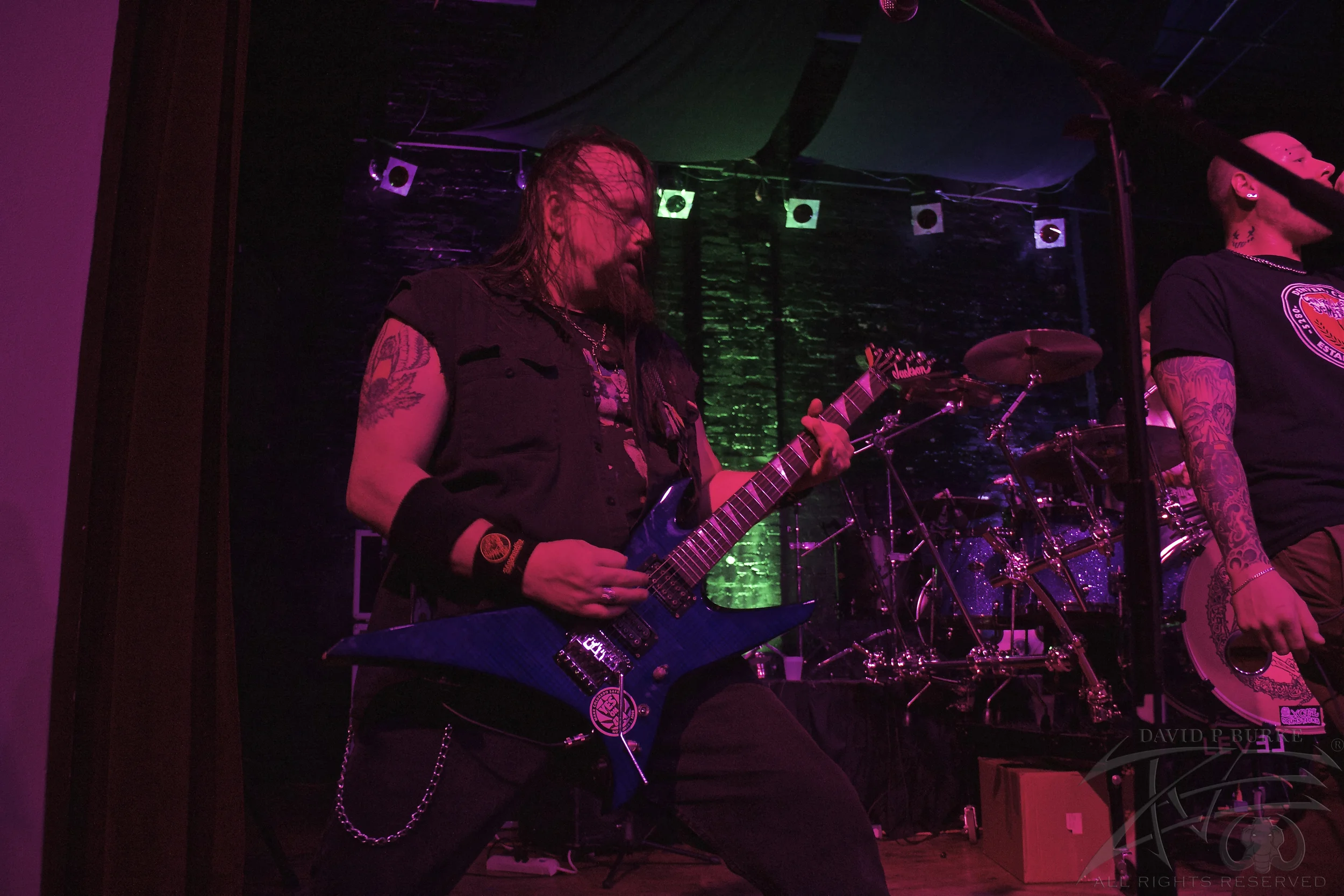 SmackFactor guitarist/backing vocalist John Palmer photo: David Burke