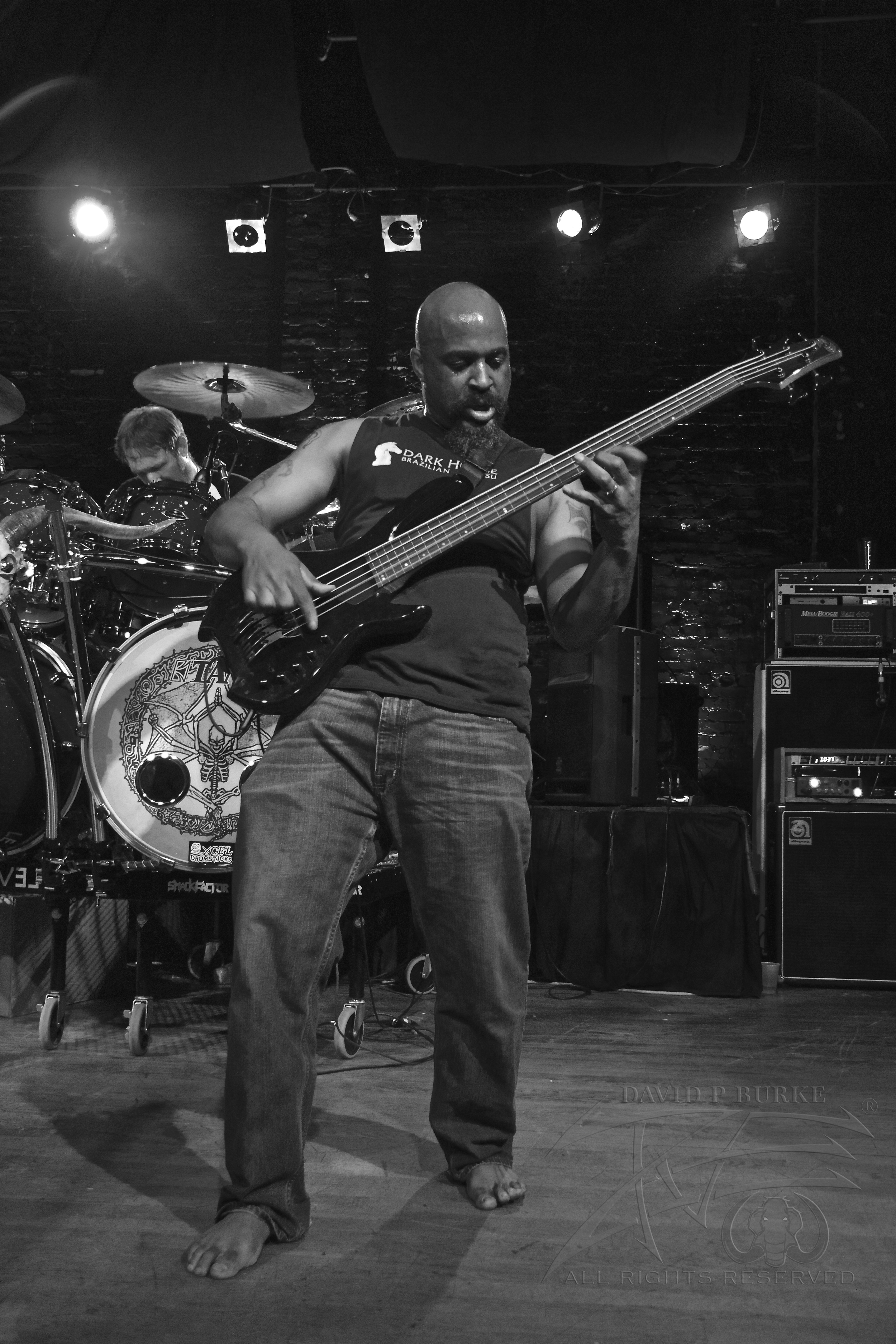 SmackFactor bassist/backing vocalist James Boyd