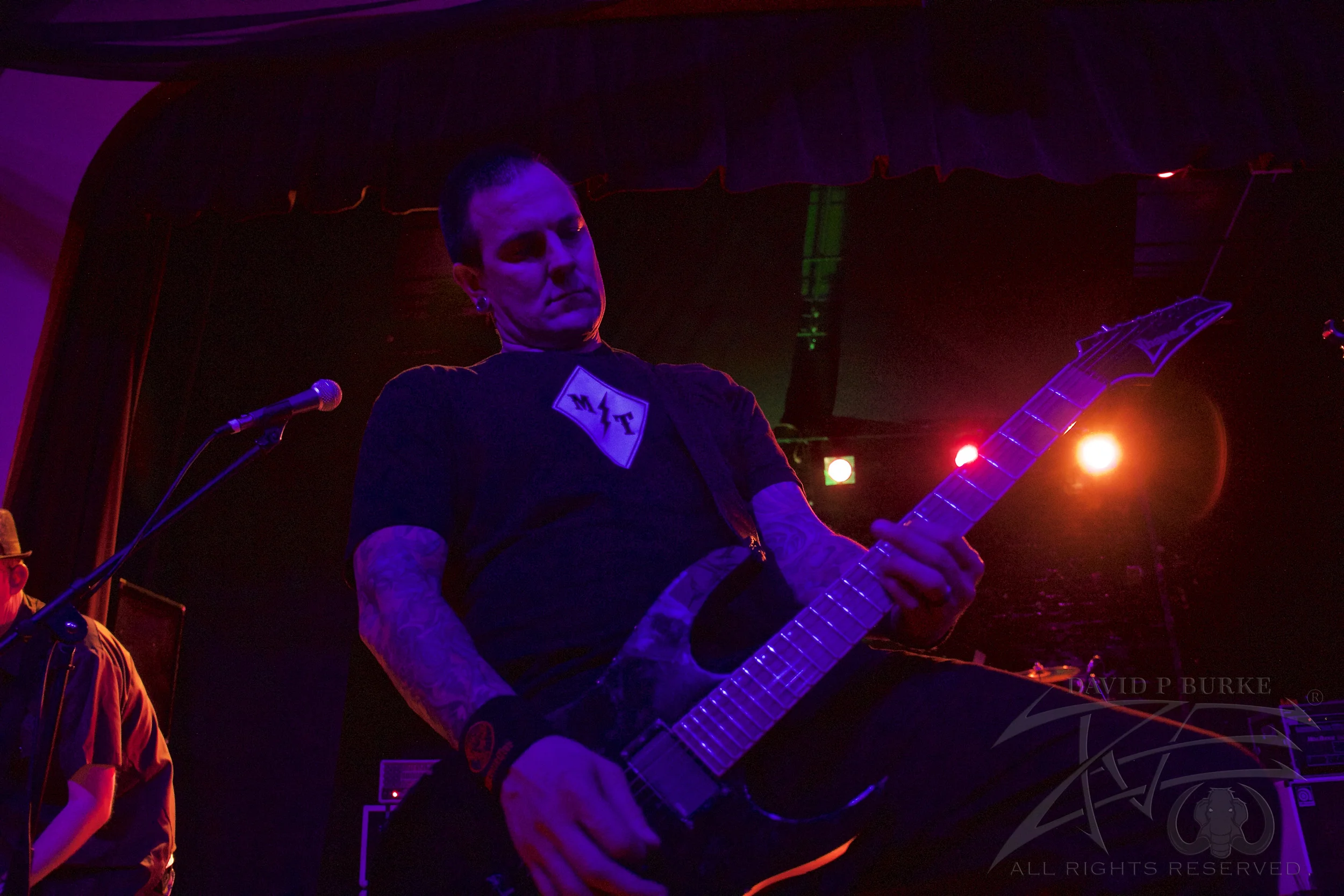Lola Black guitarist Chris Dellinger photo: David Burke