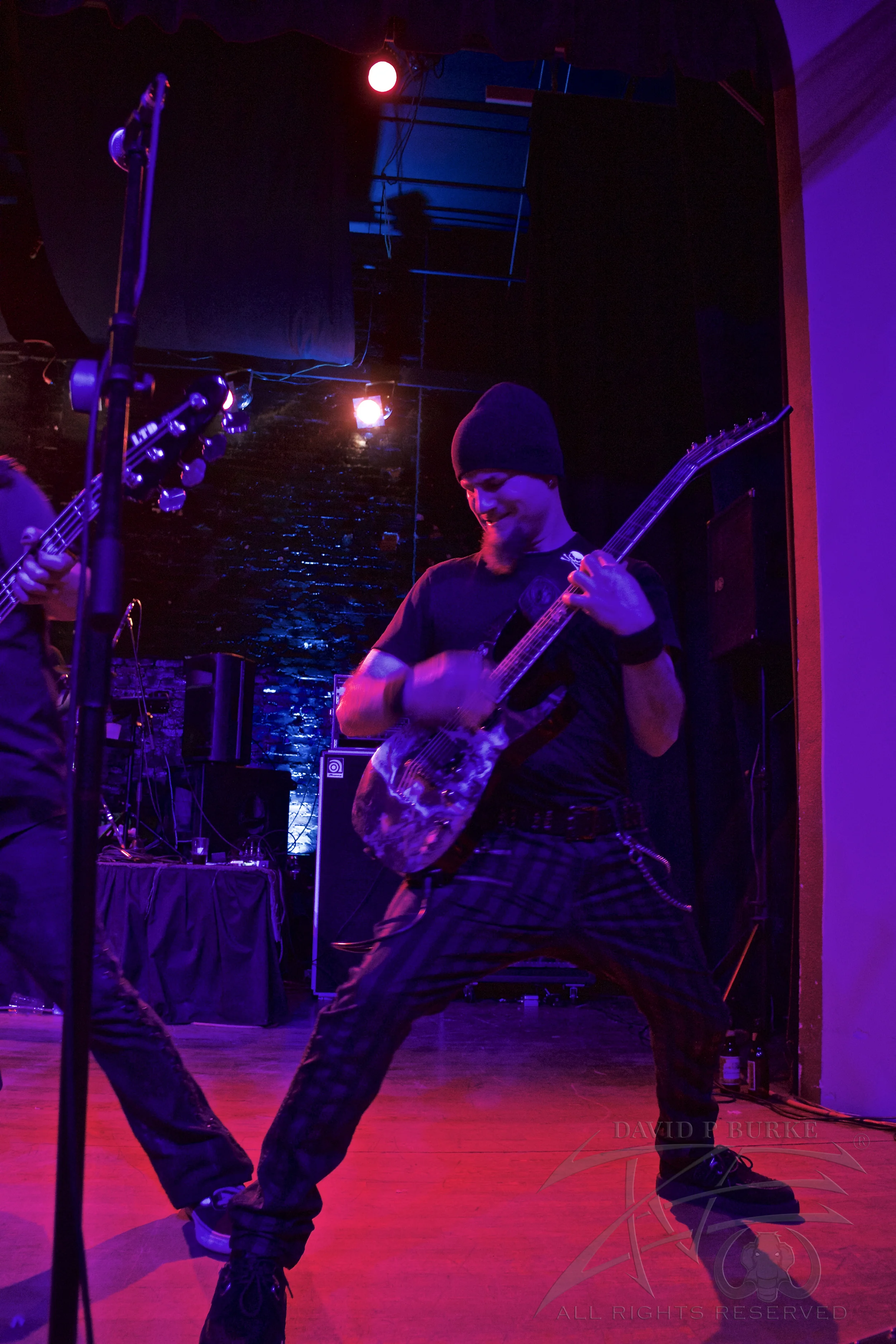 Lola Black guitarist Scott Kennedy photo: David Burke