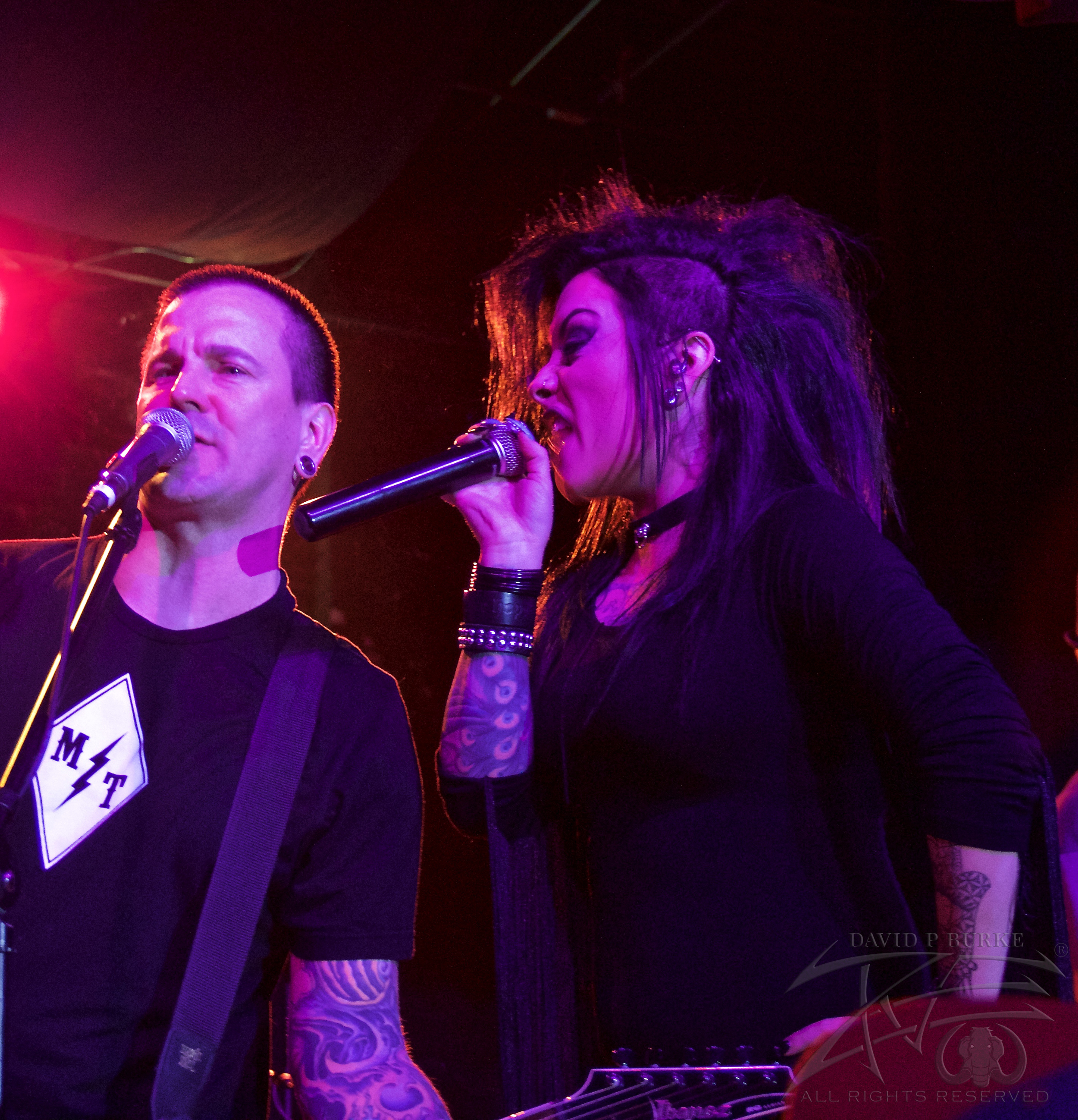Chris Dellinger and Lola Black photo: David Burke