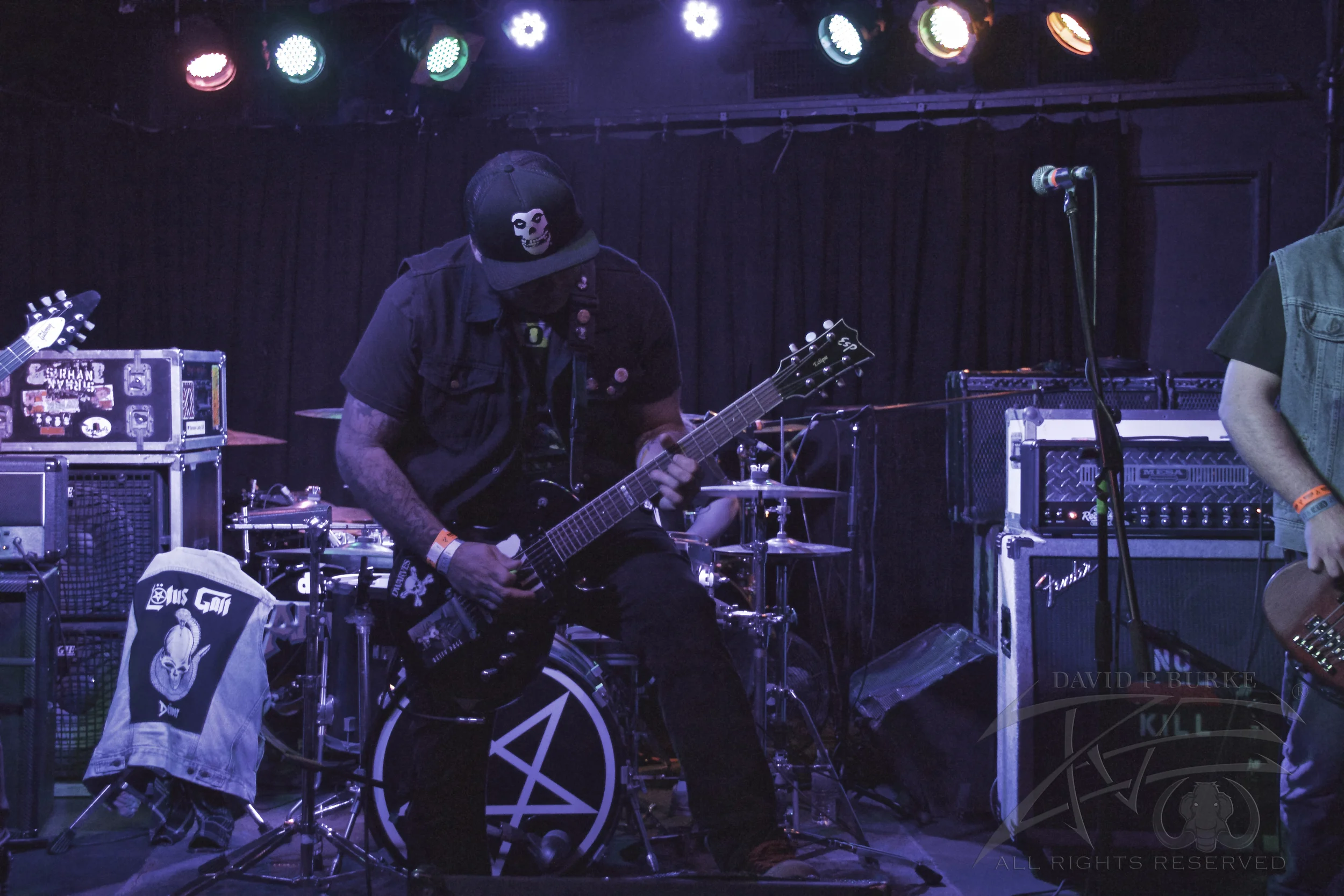 Lead vocalist/guitarist David Bartz photo: David Burke