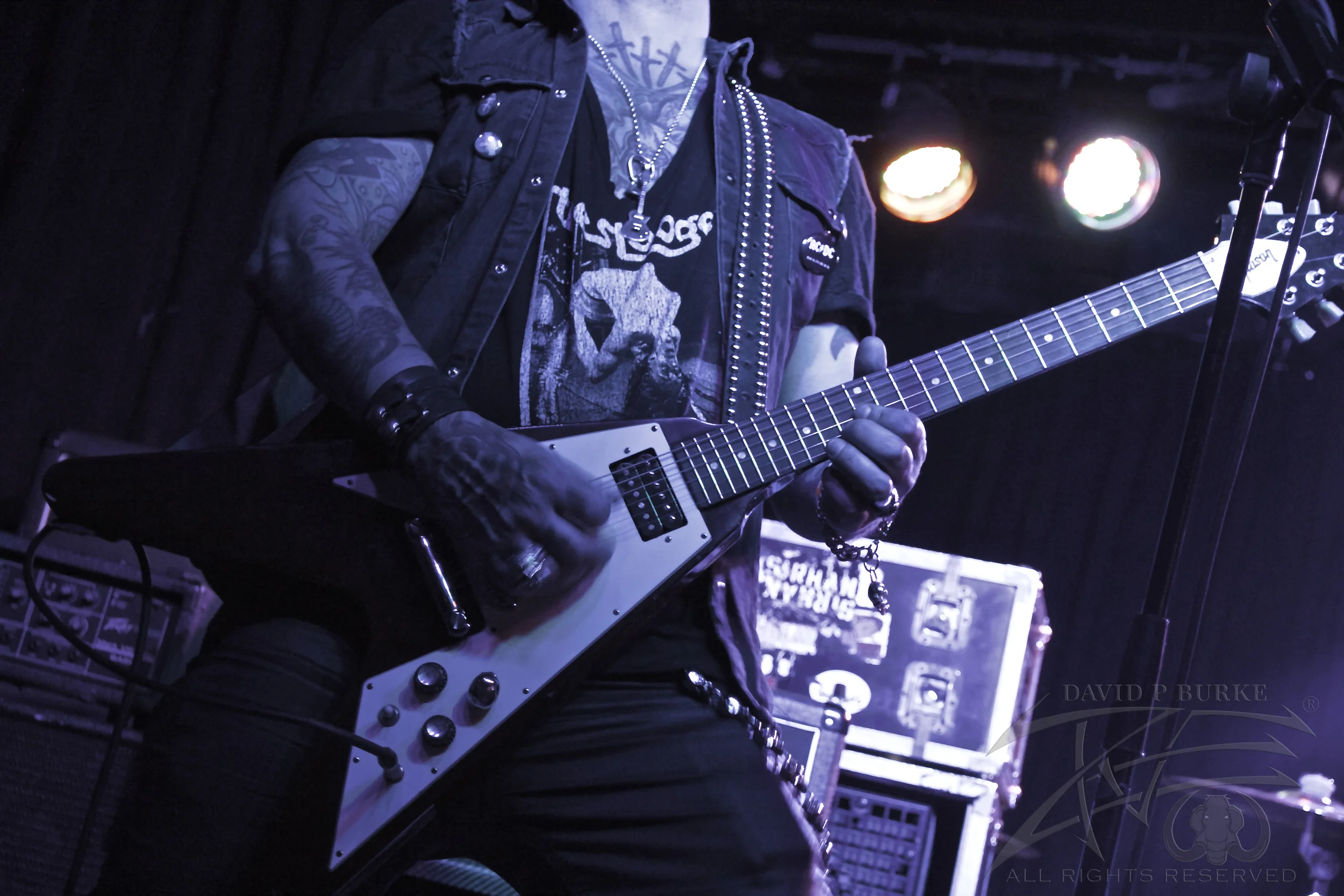 Lotus Gait guitarist Fox photo: David Burke