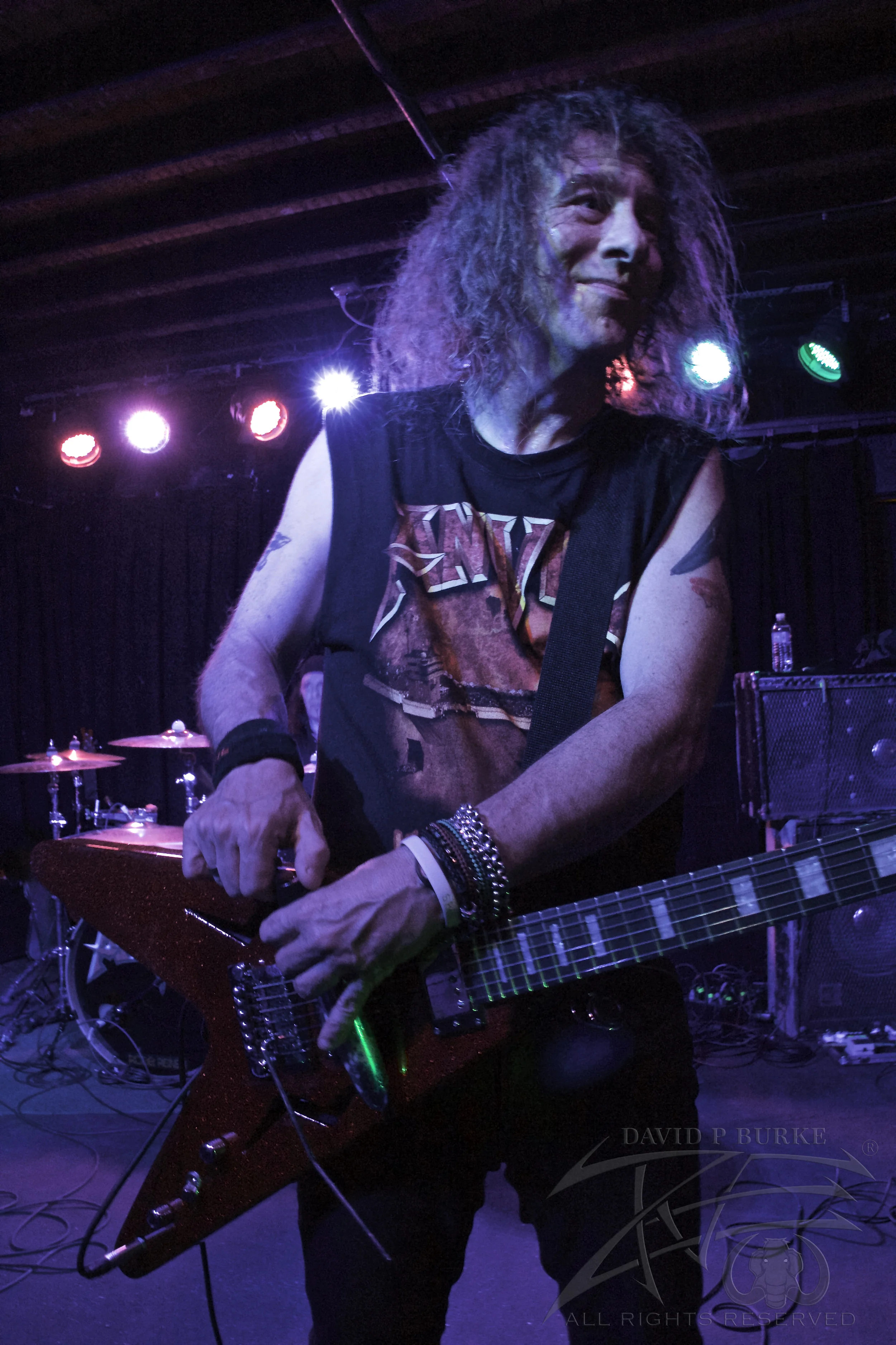 Lead vocalist/guitarist Steve "Lips" Kudlow photo: David Burke
