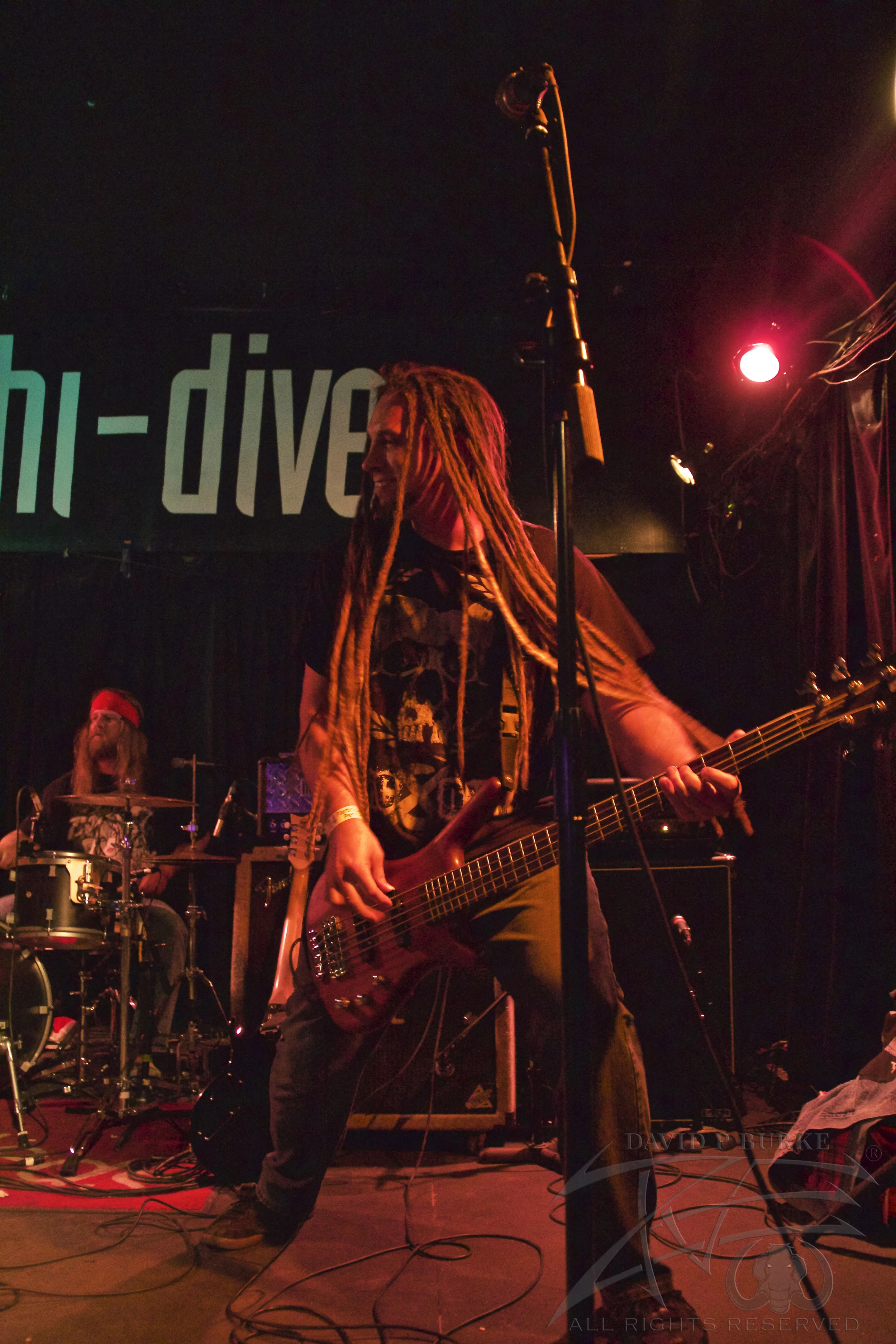 Lotus Gait bassist Tim Hankinson photo: David Burke