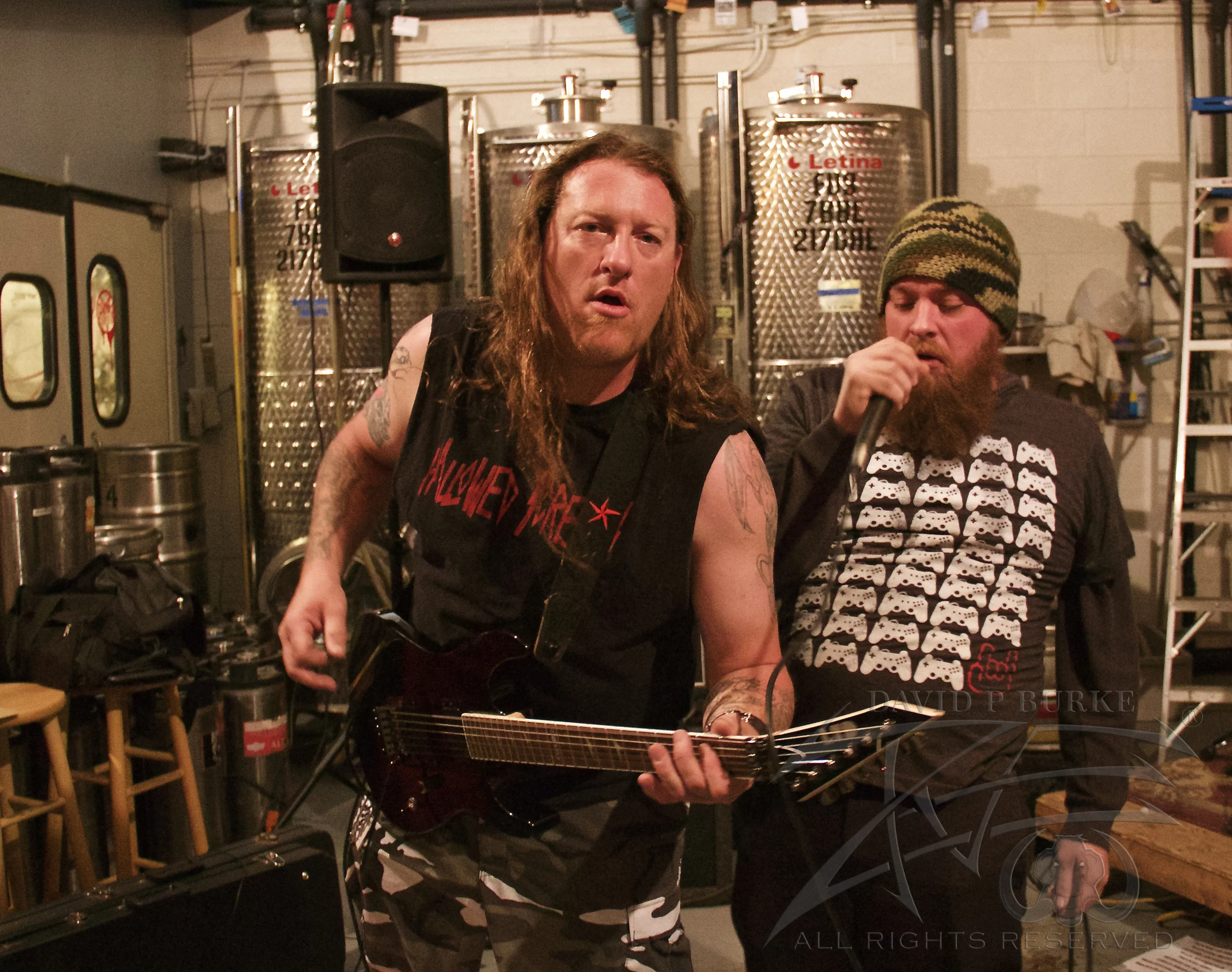 Chris Bartsch and Sanity's Edge Benjamin Franklin photo: David Burke