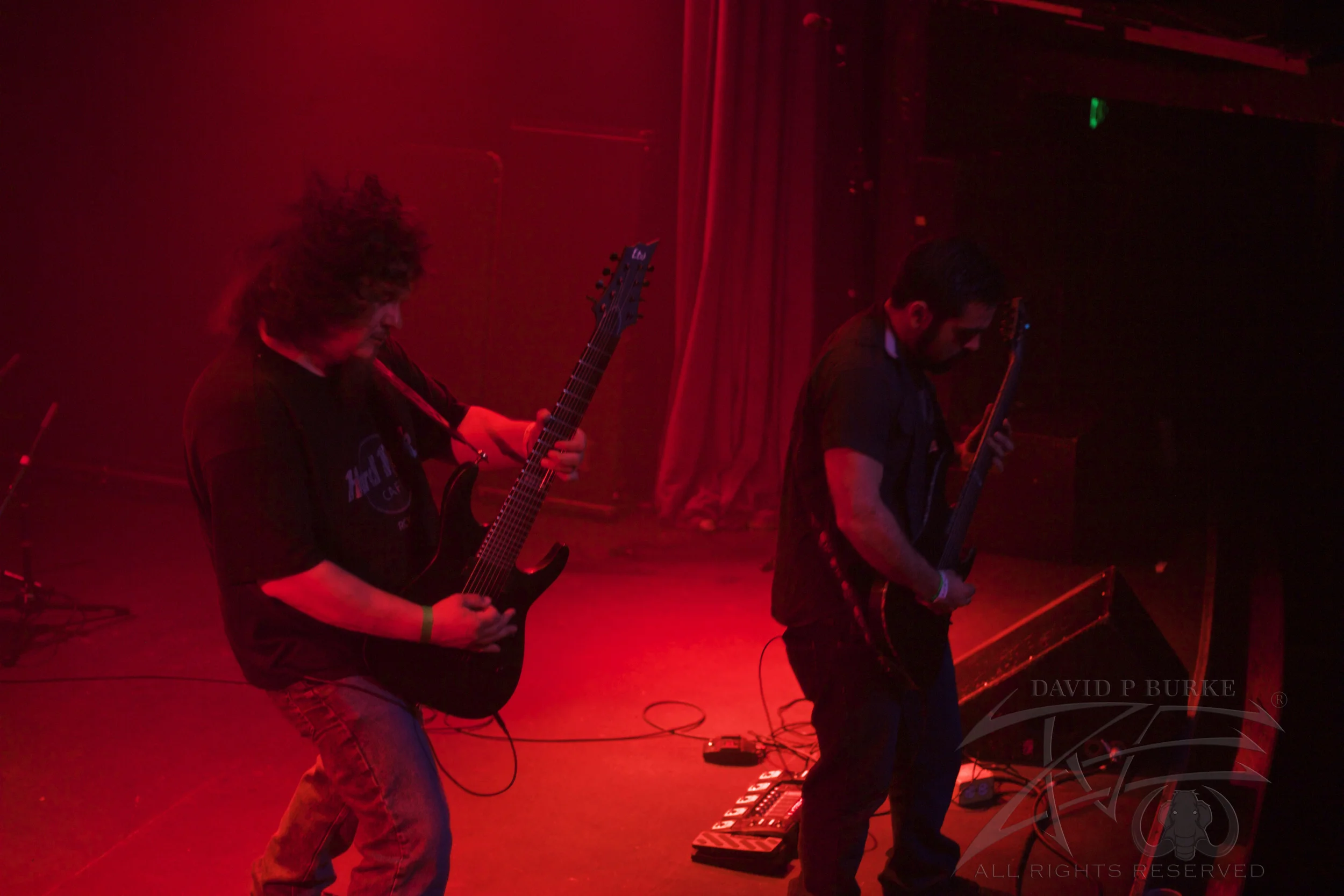 Perpetual Dementia's Stoney Dearduff and Ara Loussaraian photo: David Burke