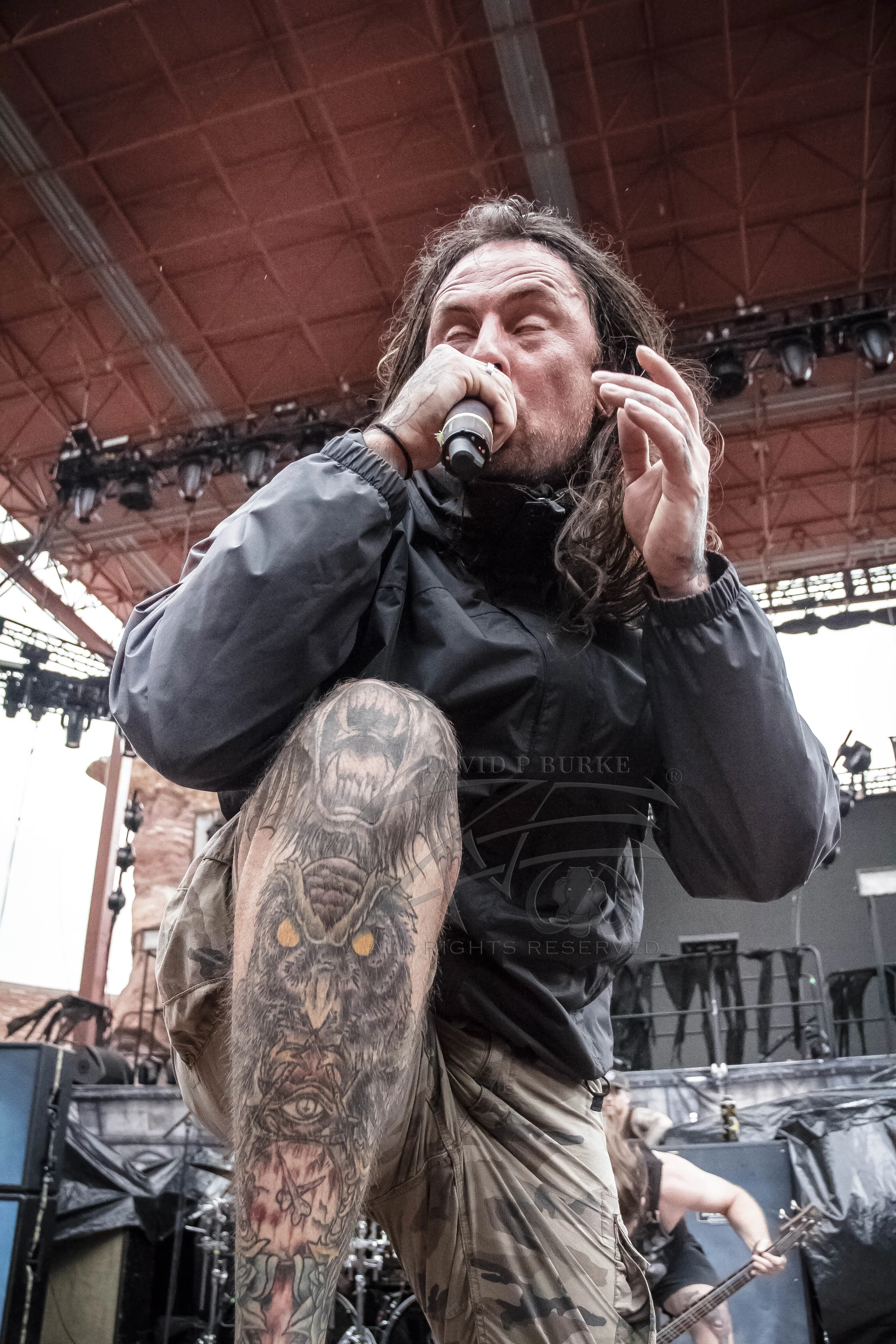 Thy Art is Murder's CJ McMahon photo: David Burke