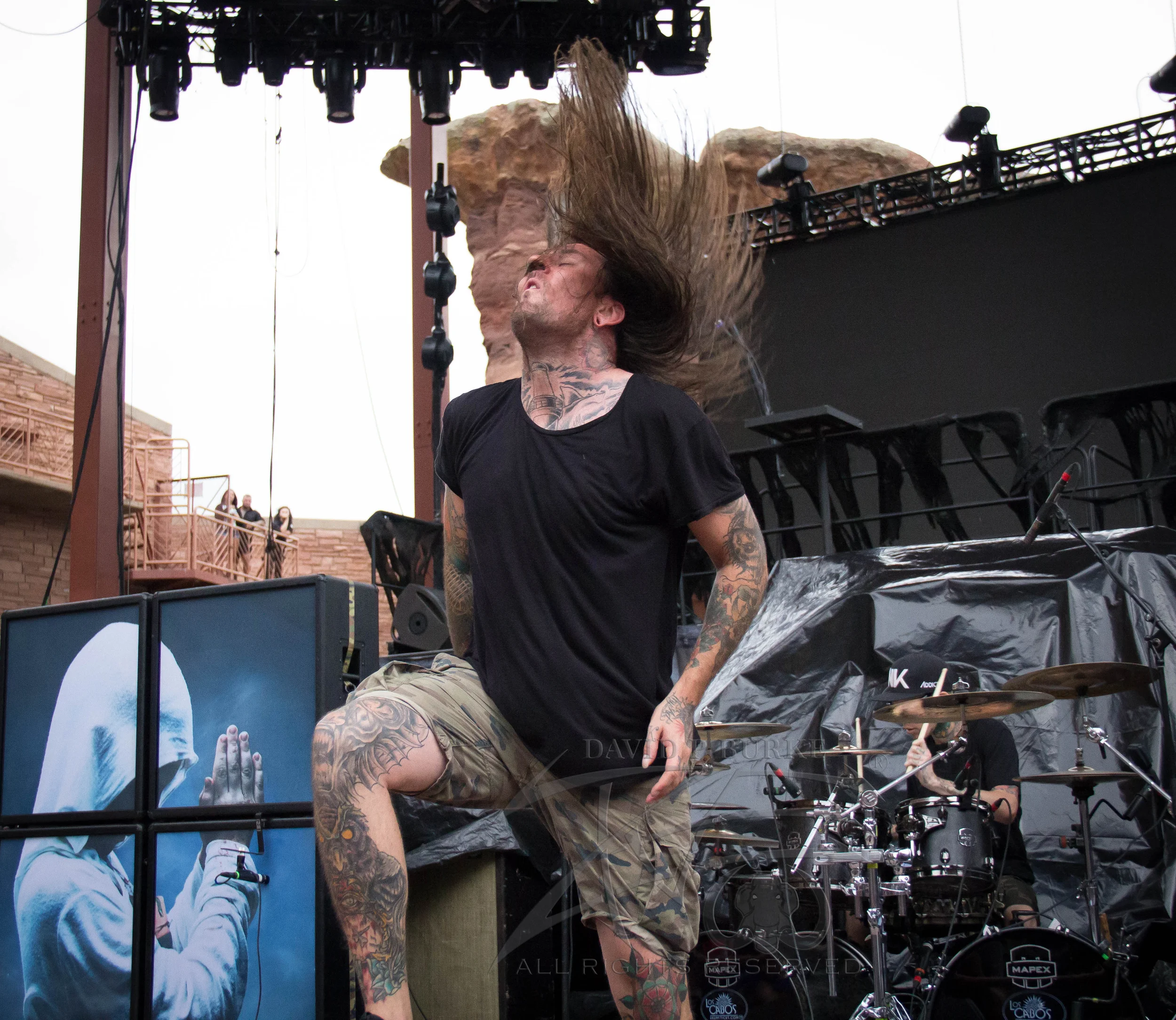 Thy Art is Murder's CJ McMahon photo: David Burke