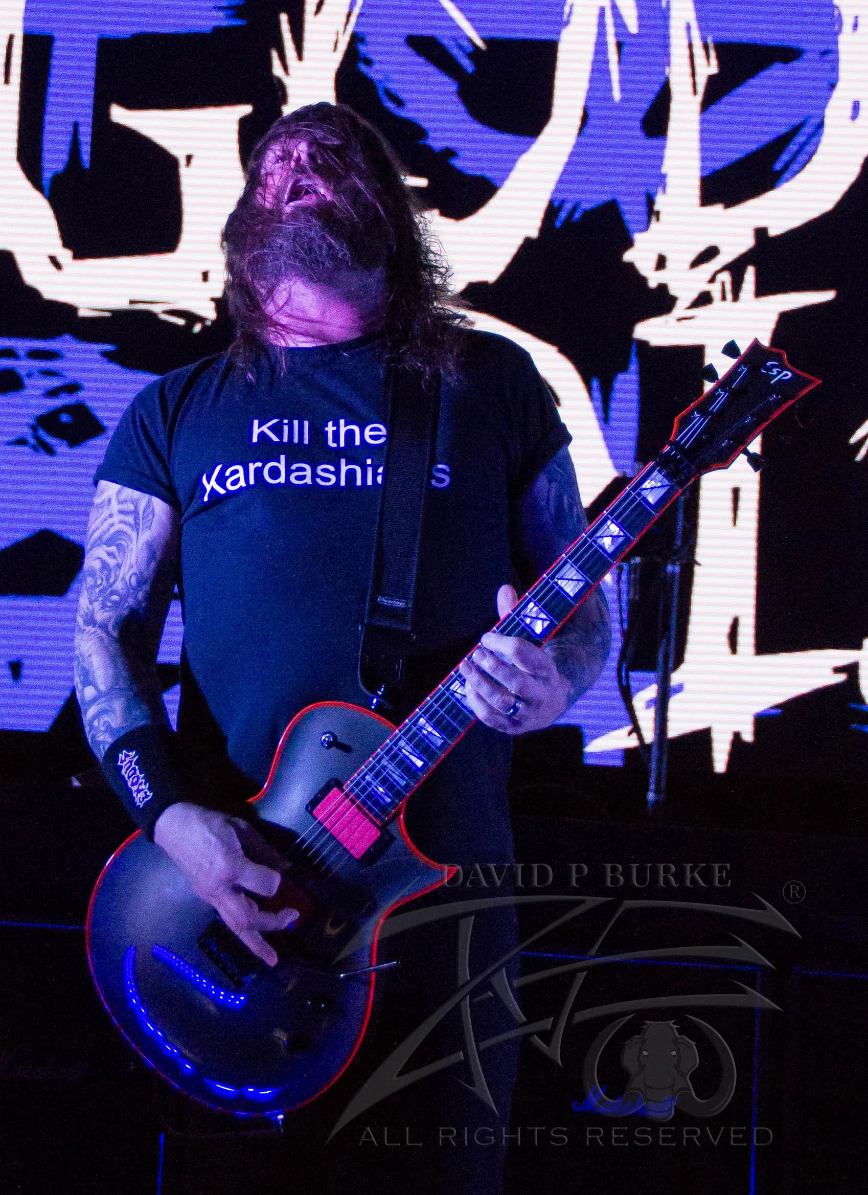 SLAYER! photo: David Bu rke