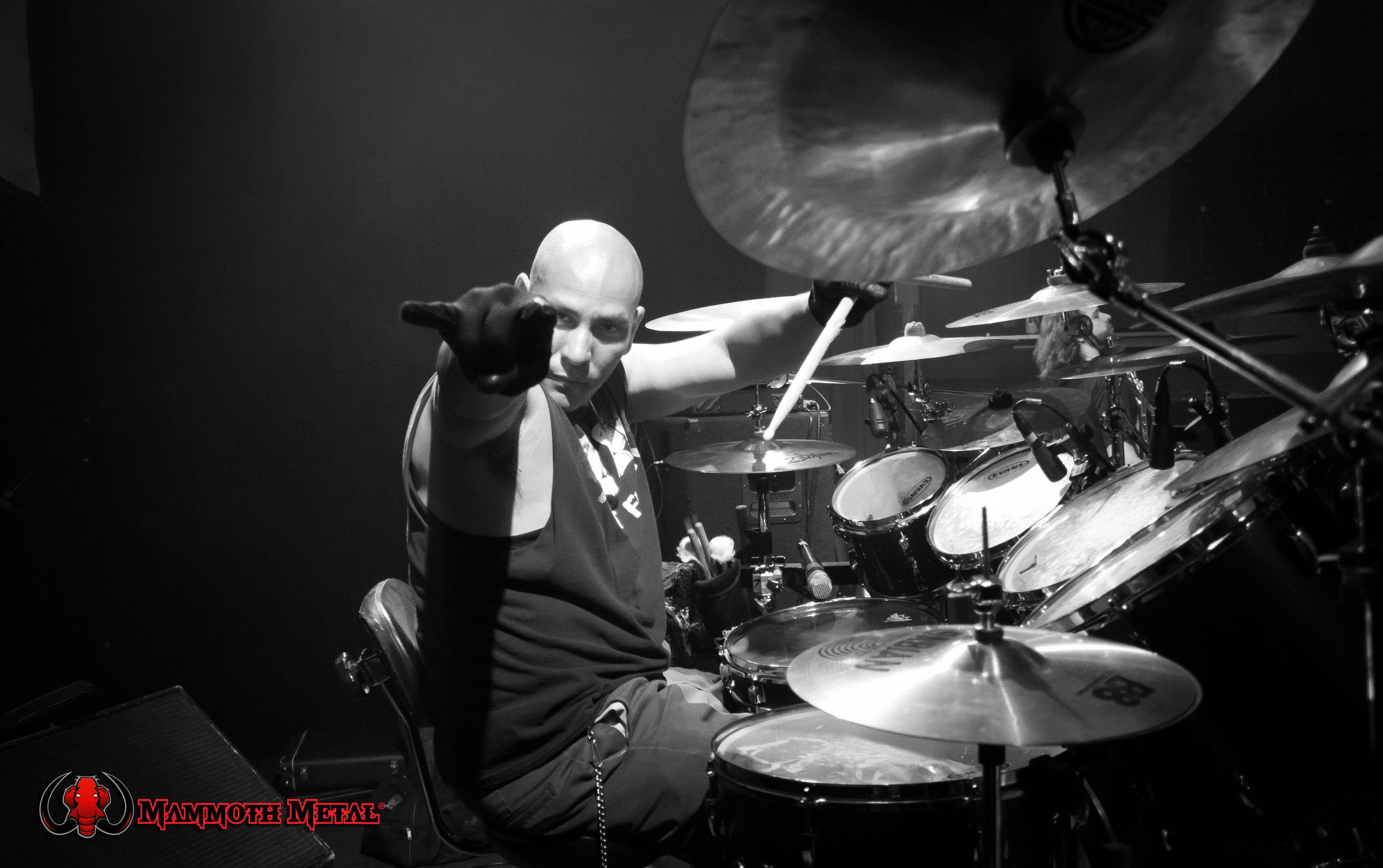 Fist Fight drummer Chris Day photo: David Burke