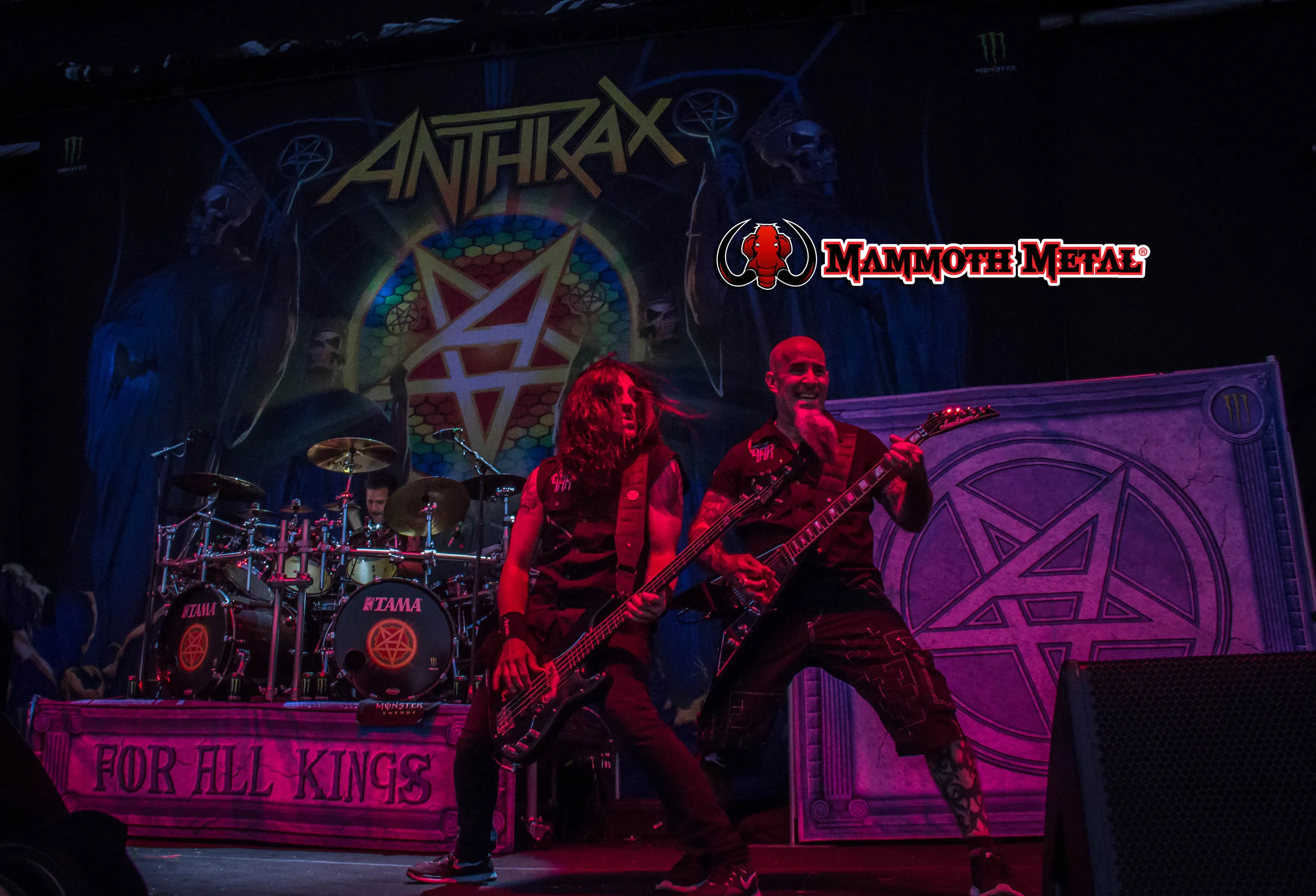 The Big Four's Anthrax photo: David Burke